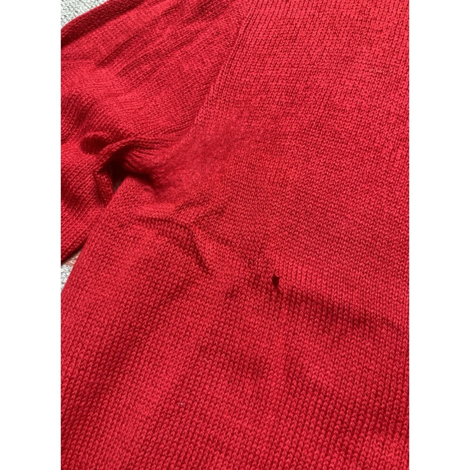JCPenney VINTAGE 1950s JC penney Cardigan Wool Red Women’s Size 40 Cardigan Sweater Button Front Size S / US 4 / IT 40 - 4 Thumbnail