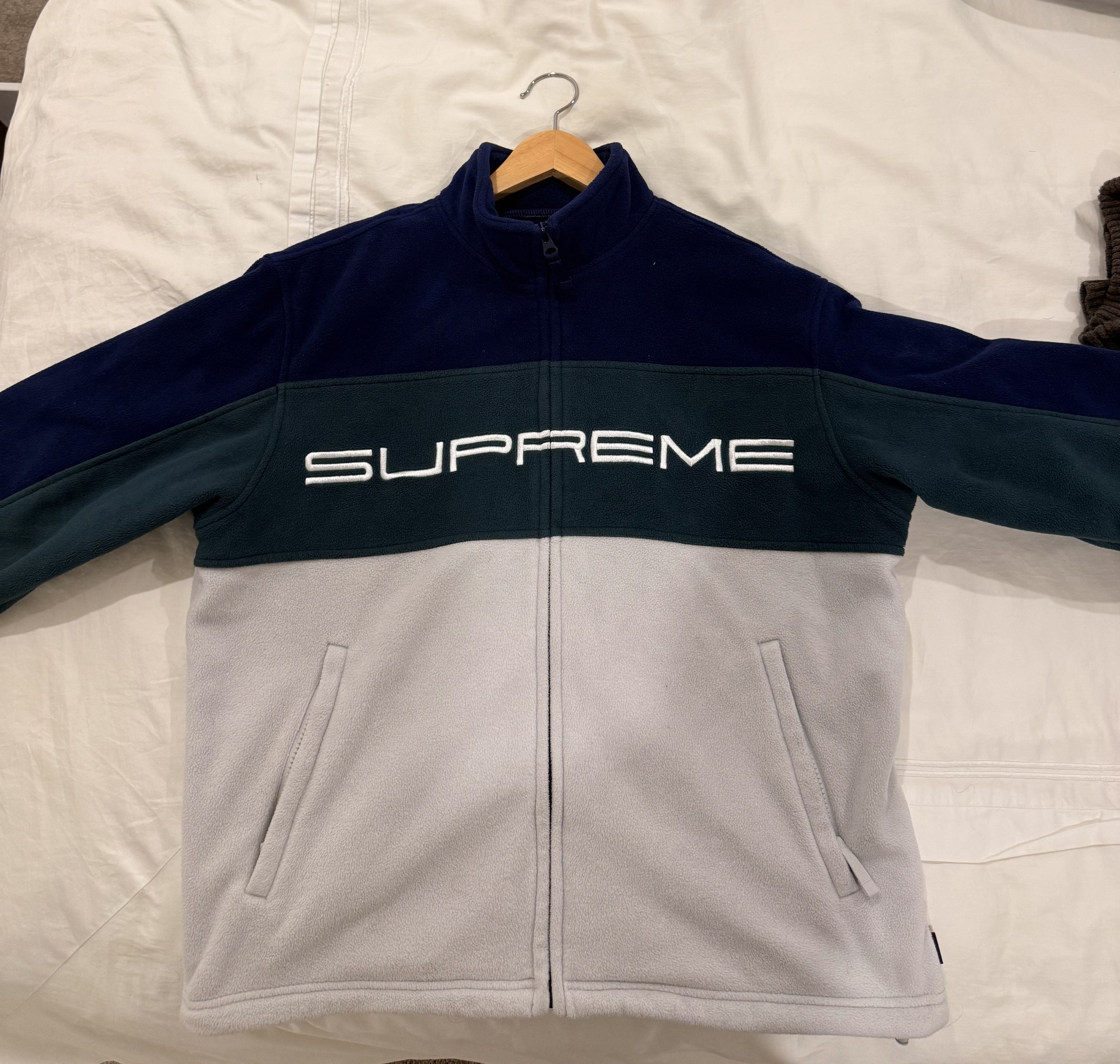 Supreme Supreme Polartec Zip Jacket Size US S / EU 44-46 / 1 - 1 Thumbnail