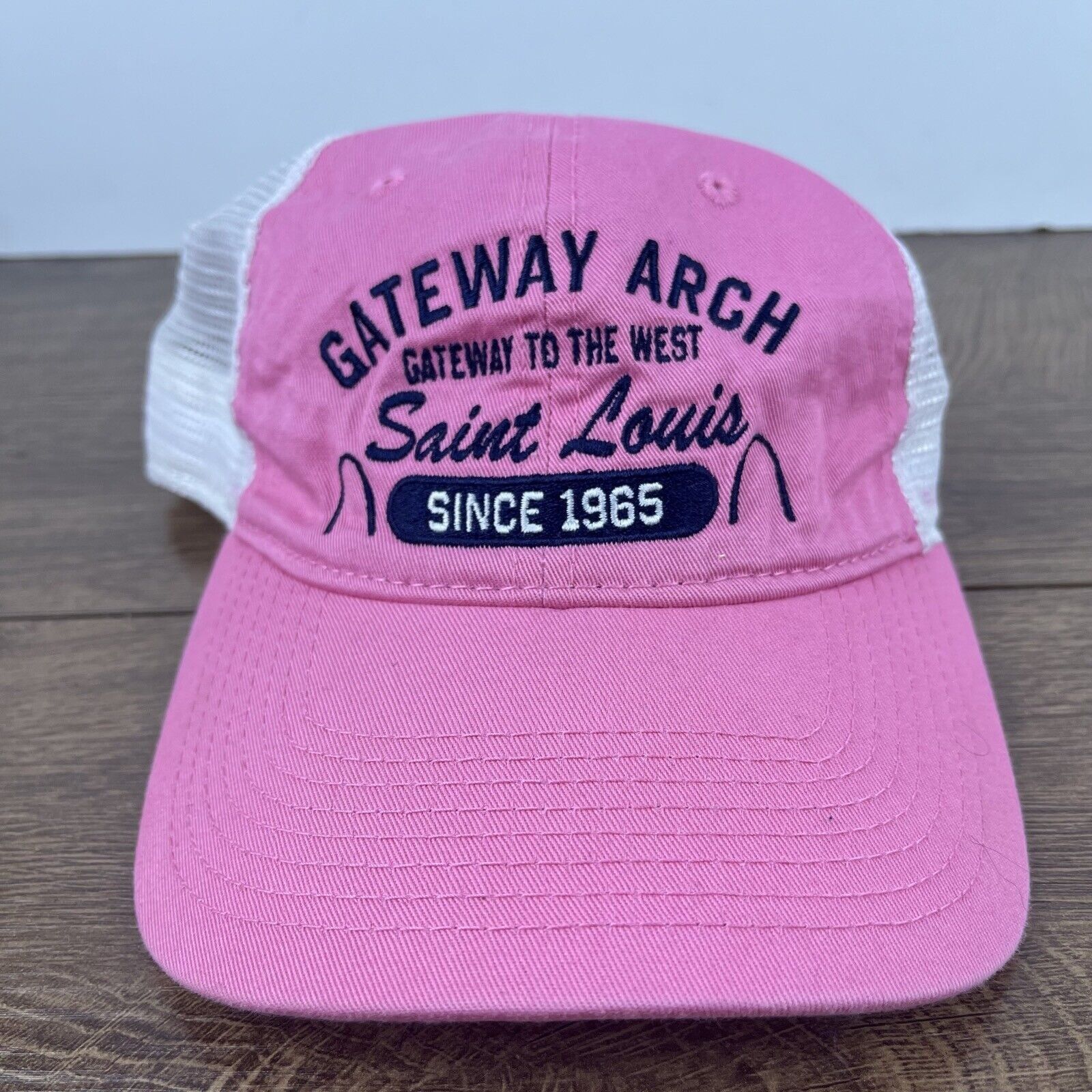 Other Gateway Arch Hat Saint Louis Hat Snapback Hat Pink Hat Adjus Size ONE SIZE - 2 Thumbnail