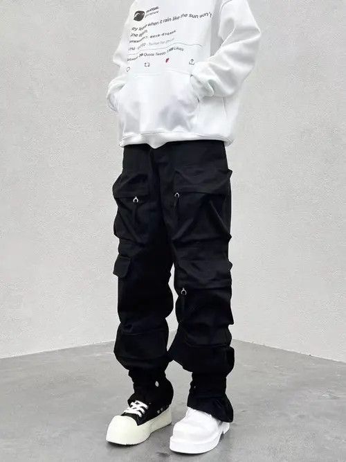 Japanese Brand Honjoh x Endo Multi pocket utility grunge baggy cargo pants Size US 36 / EU 52 - 1 Thumbnail