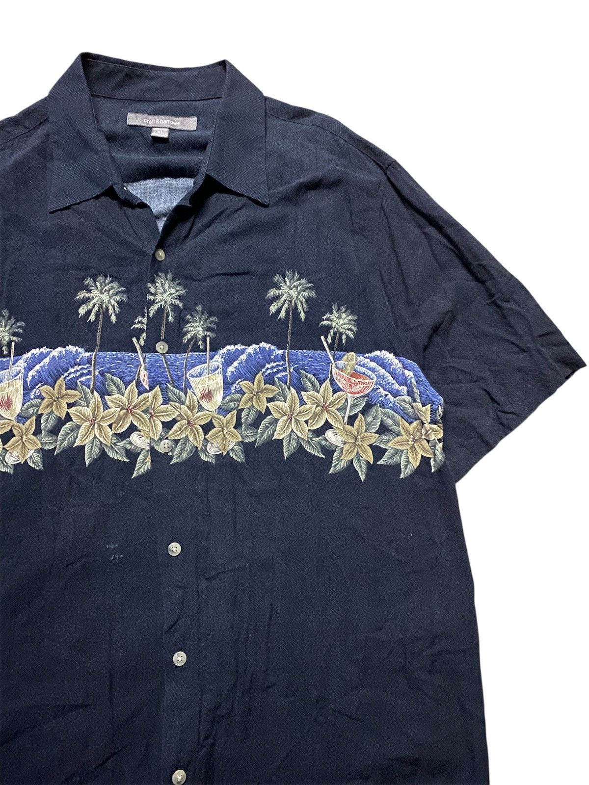 Croft & Barrow Vintage Croft & Barrow Rayon Hawaii Shirt Size US XL / EU 56 / 4 - 1 Thumbnail