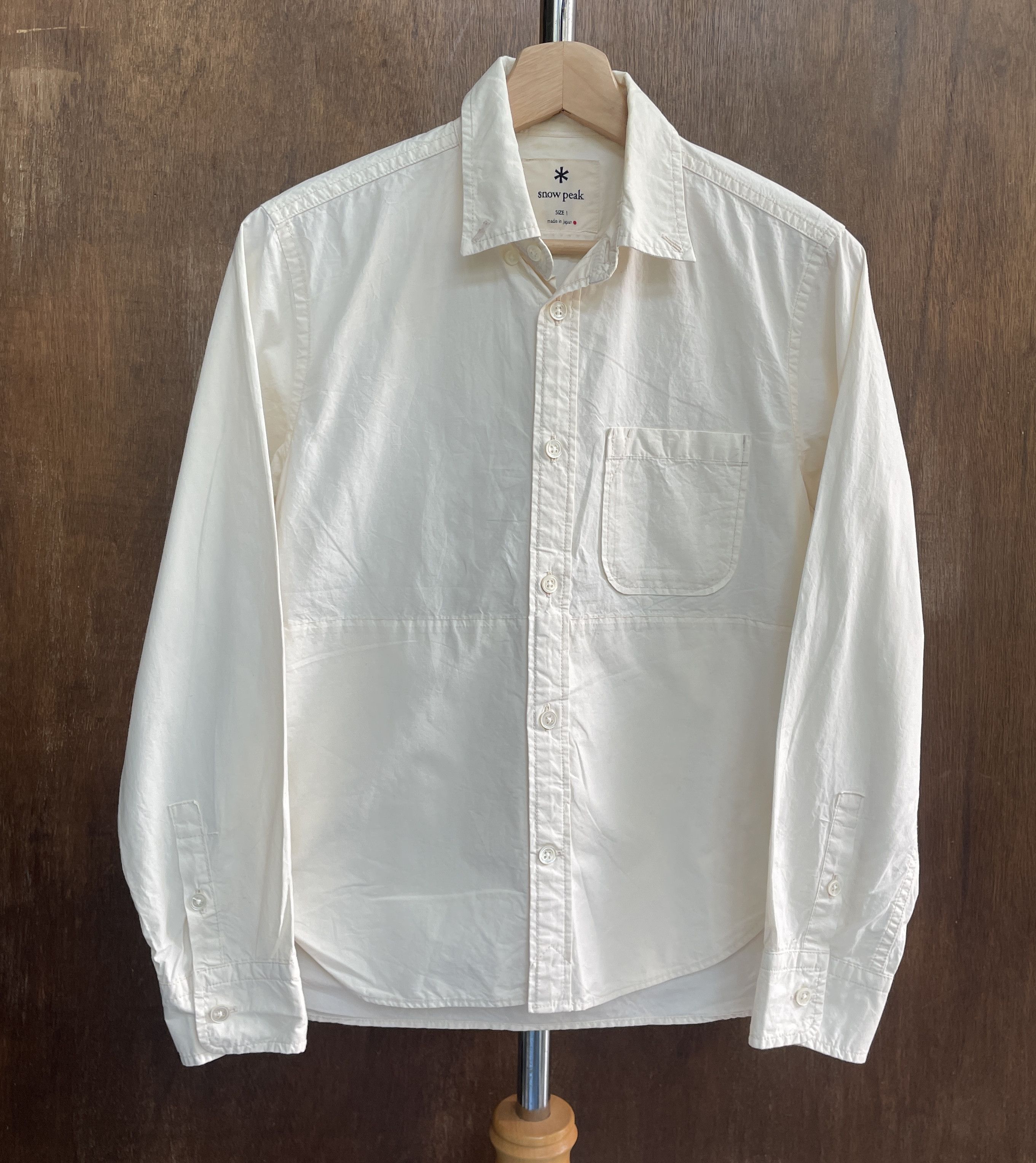 Snow Peak Snow Peak Organic Fabric Classic Shirt Size US S / EU 44-46 / 1 - 1 Thumbnail