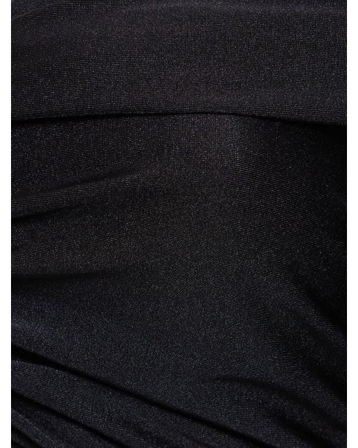 THE ANDAMANE o1s22i1n1024 Off-Shoulder Kendall Jumpsuit in Black Size 27" / US 4 / IT 40 - 4 Thumbnail