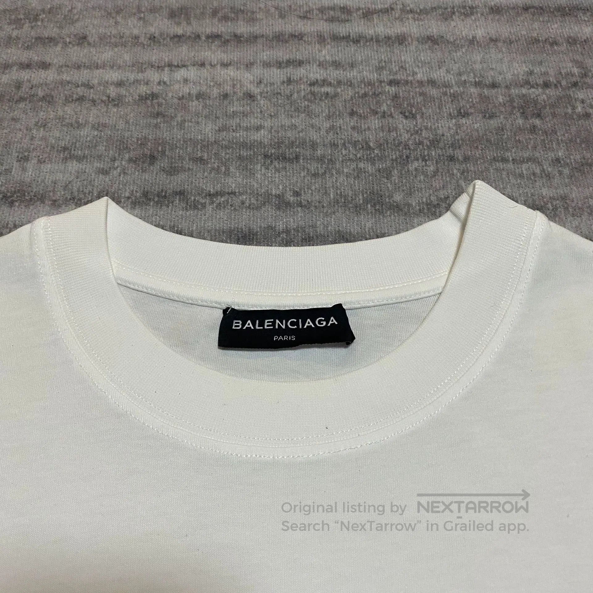 Balenciaga balenciaga logo tee short sleeve white. Size US S / EU 44-46 / 1 - 3 Thumbnail