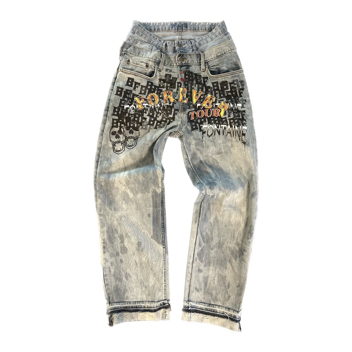 “THE FOREVER TOUR” 1 of 1 Double Waisted Denim