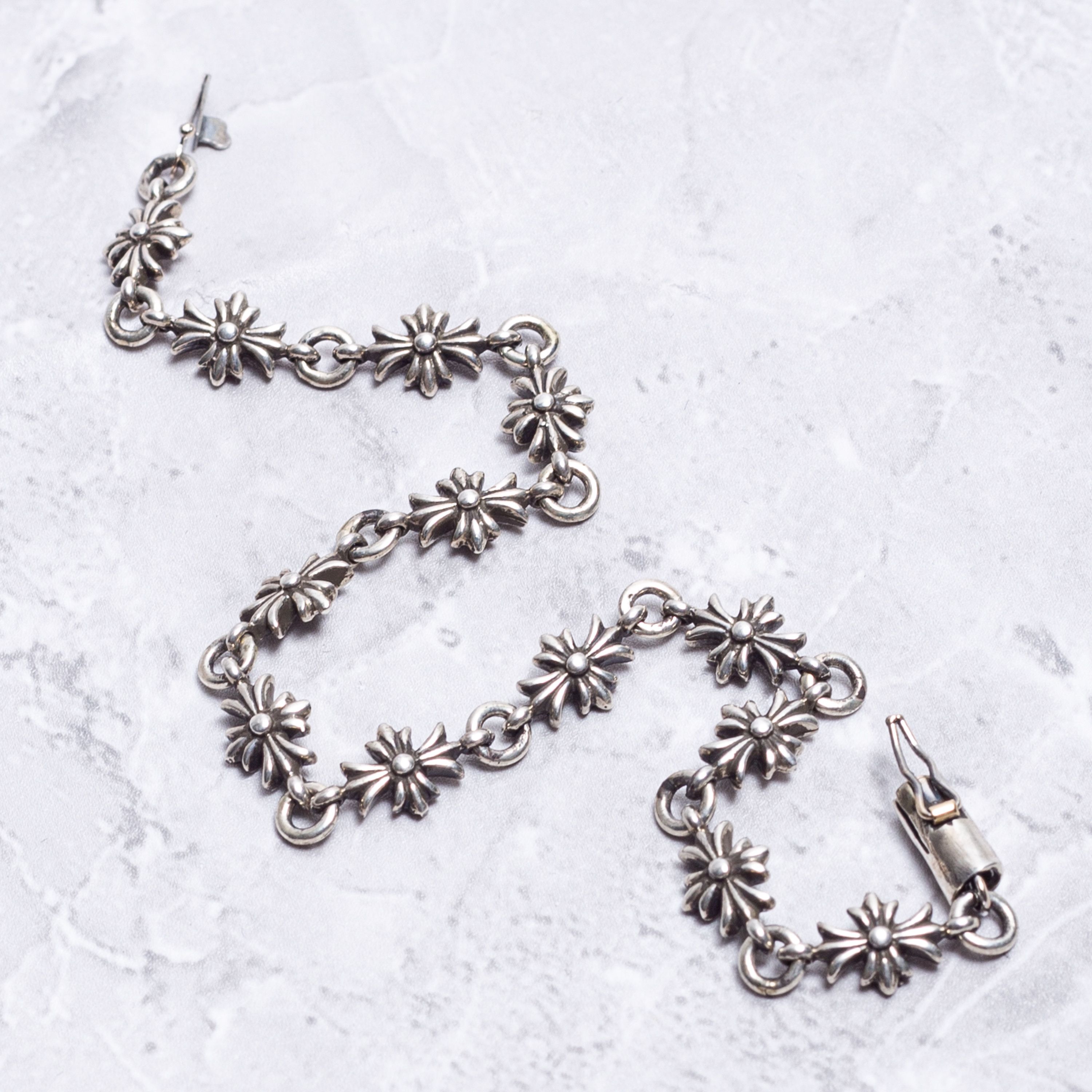 Chrome Hearts CHROME HEARTS Silver Tiny E 13 links Bracelet Size ONE SIZE - 10 Thumbnail