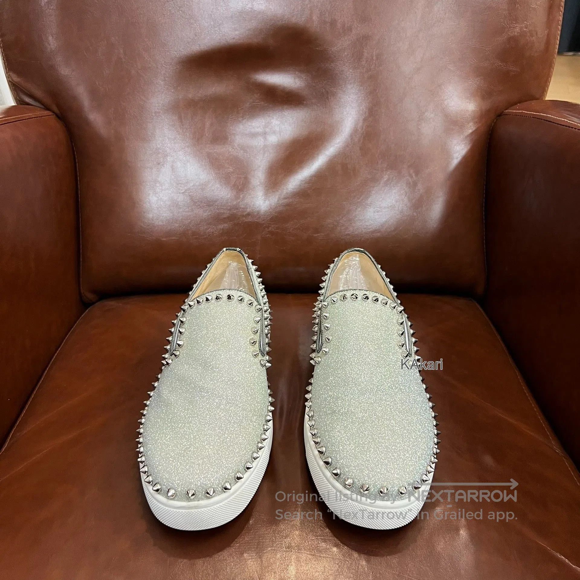 Christian Louboutin Christian Louboutin Gray Full. Size US 10 / EU 43 - 2 Thumbnail