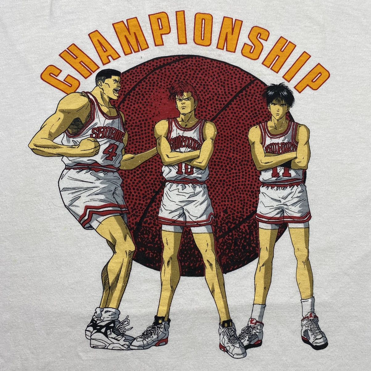 Japanese Brand Vintage Slamdunk Shohoku Anime Cartoon Movie Size US M / EU 48-50 / 2 - 3 Thumbnail
