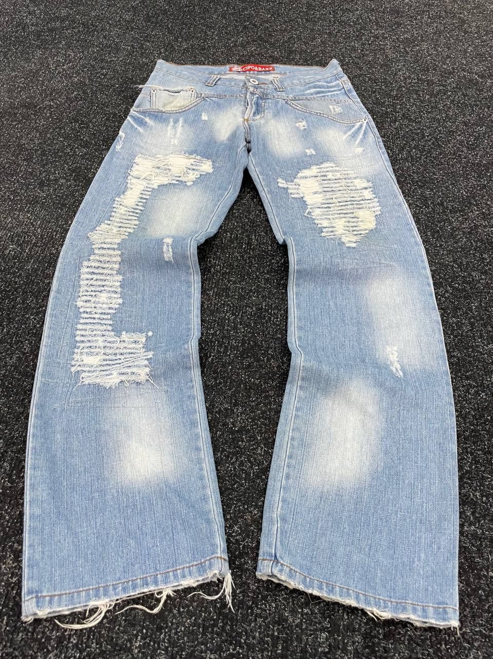 Hysteric Glamour × If Six Was Nine × Le Grande Bleu (L.G.B.) VINTAGE: • HYSTERIC GLAMOUR BALENCIAGA STYLE FLARED PANTS Size US 32 / EU 48 - 1 Thumbnail