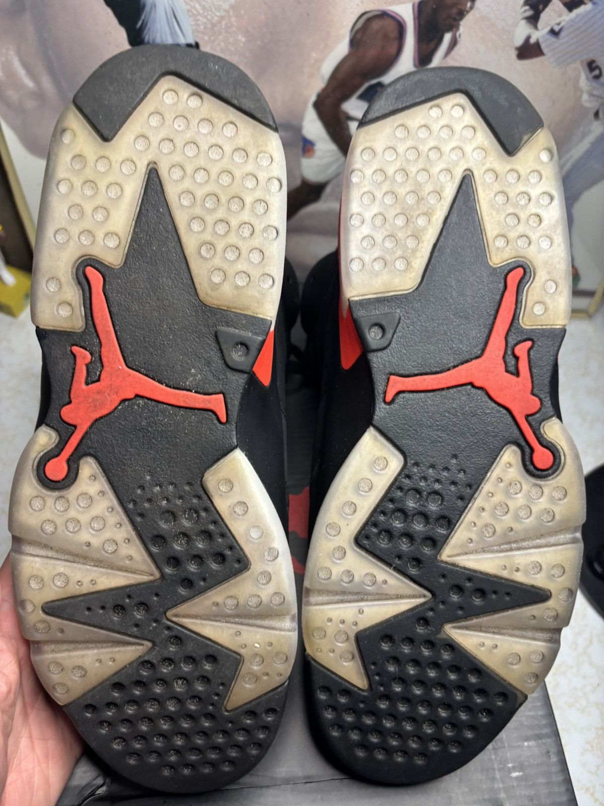 Jordan Brand Air Jordan 6 Retro 2019 Infrared 2019 Size US 10 / EU 43 - 5 Thumbnail