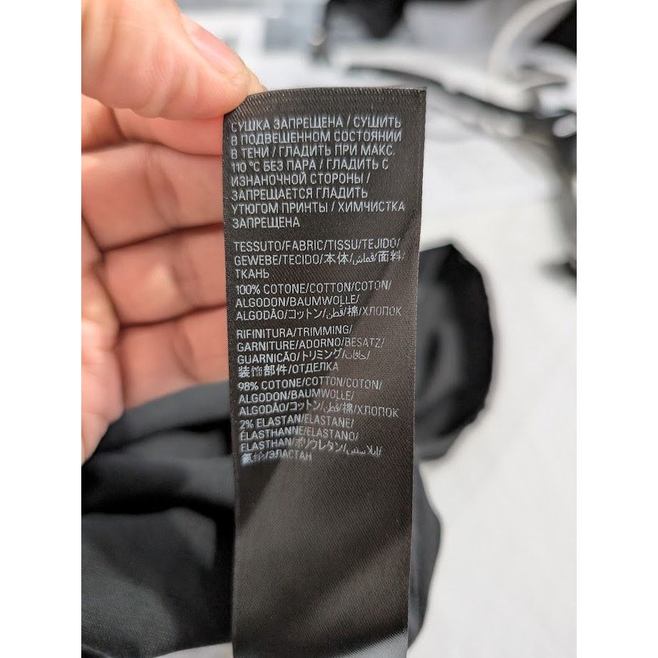 Balenciaga o1rshd1 Inside Out T-Shirt in Faded Black/White Size US M / EU 48-50 / 2 - 20 Thumbnail