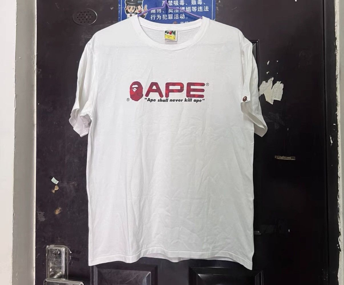 Bape BAPE OG Nigo Era, White Short Sleeve Size US L / EU 52-54 / 3 - 1 Thumbnail
