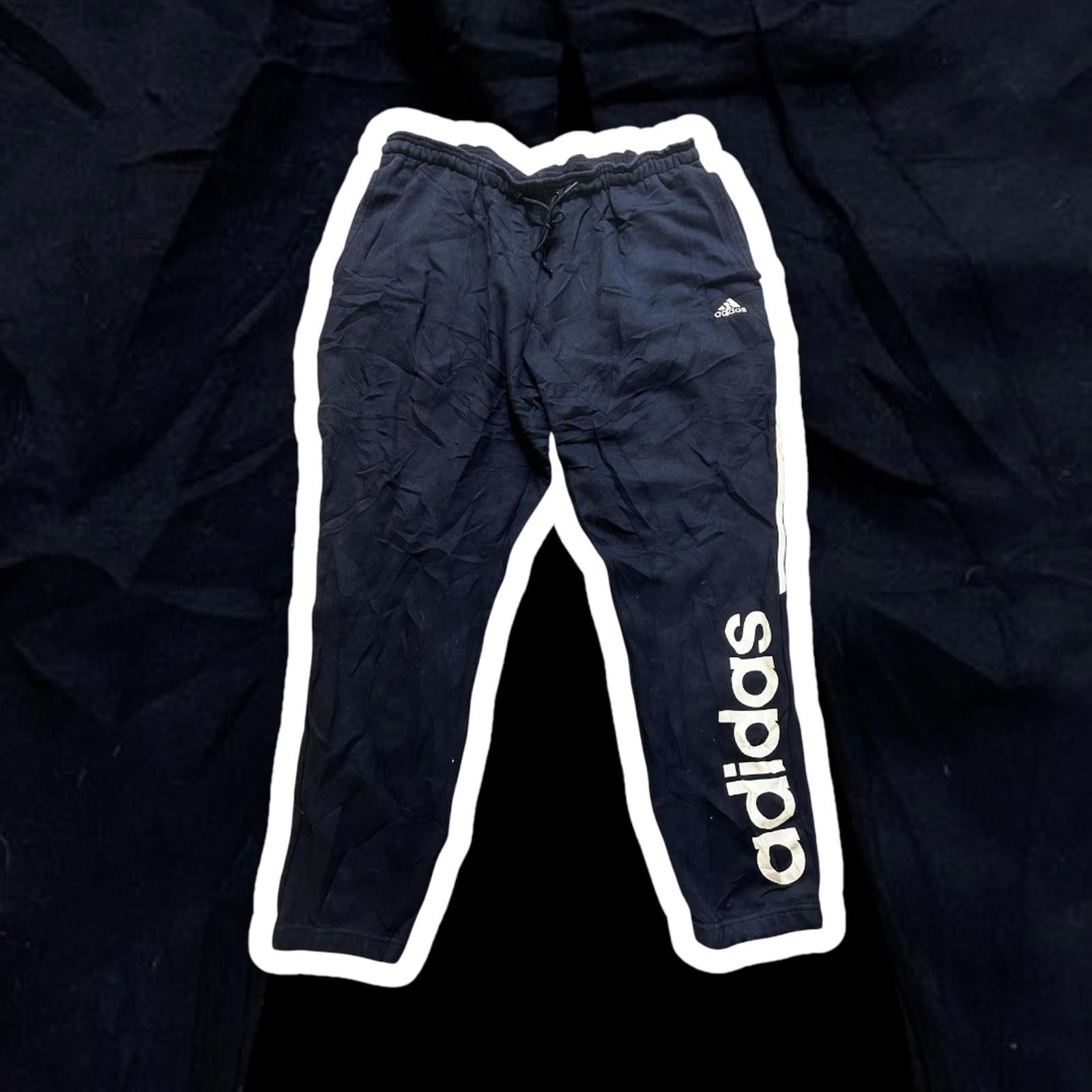 Adidas Adidas Men's Navy Track Pants Size US 36 / EU 52 - 1 Thumbnail