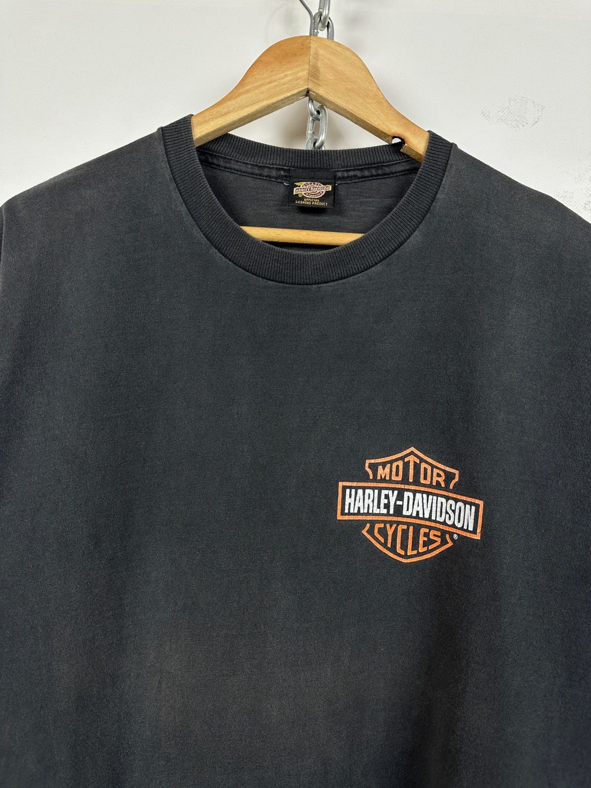 Harley Davidson 1994 Harley Davidson Looney Tunes Yosemite Dam Fade T-Shirt Size US L / EU 52-54 / 3 - 14 Thumbnail