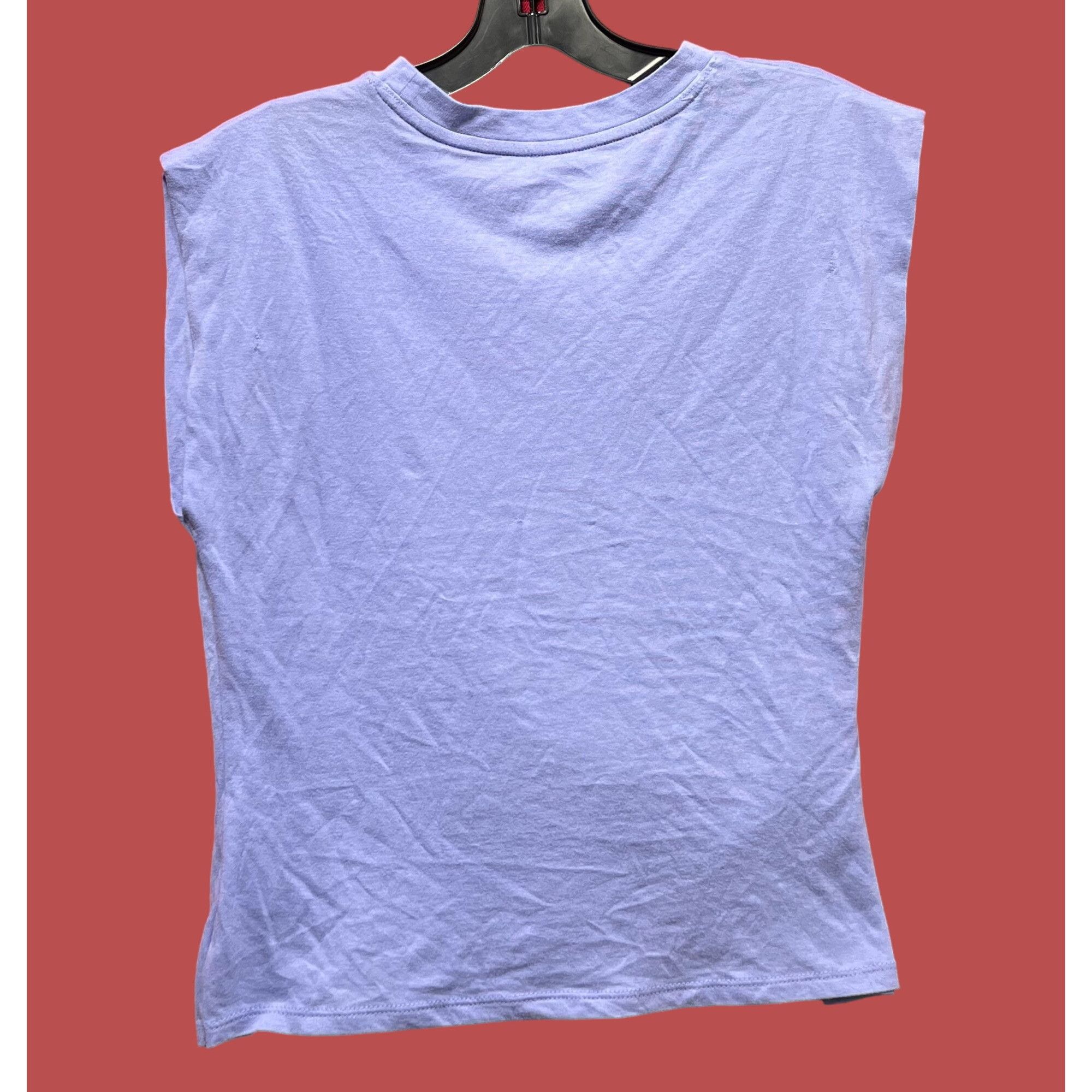 Other A New Day - Women's Slim Fit Drape T-Shirt - Purple - Small Size S / US 4 / IT 40 - 4 Thumbnail