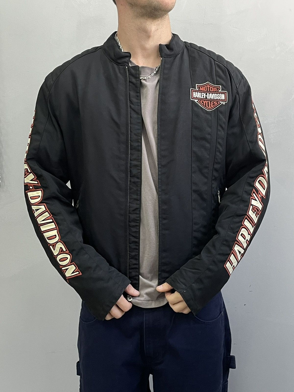 Harley Davidson Racing moto harley davidson jacket y2k hype Size US S / EU 44-46 / 1 - 2 Thumbnail