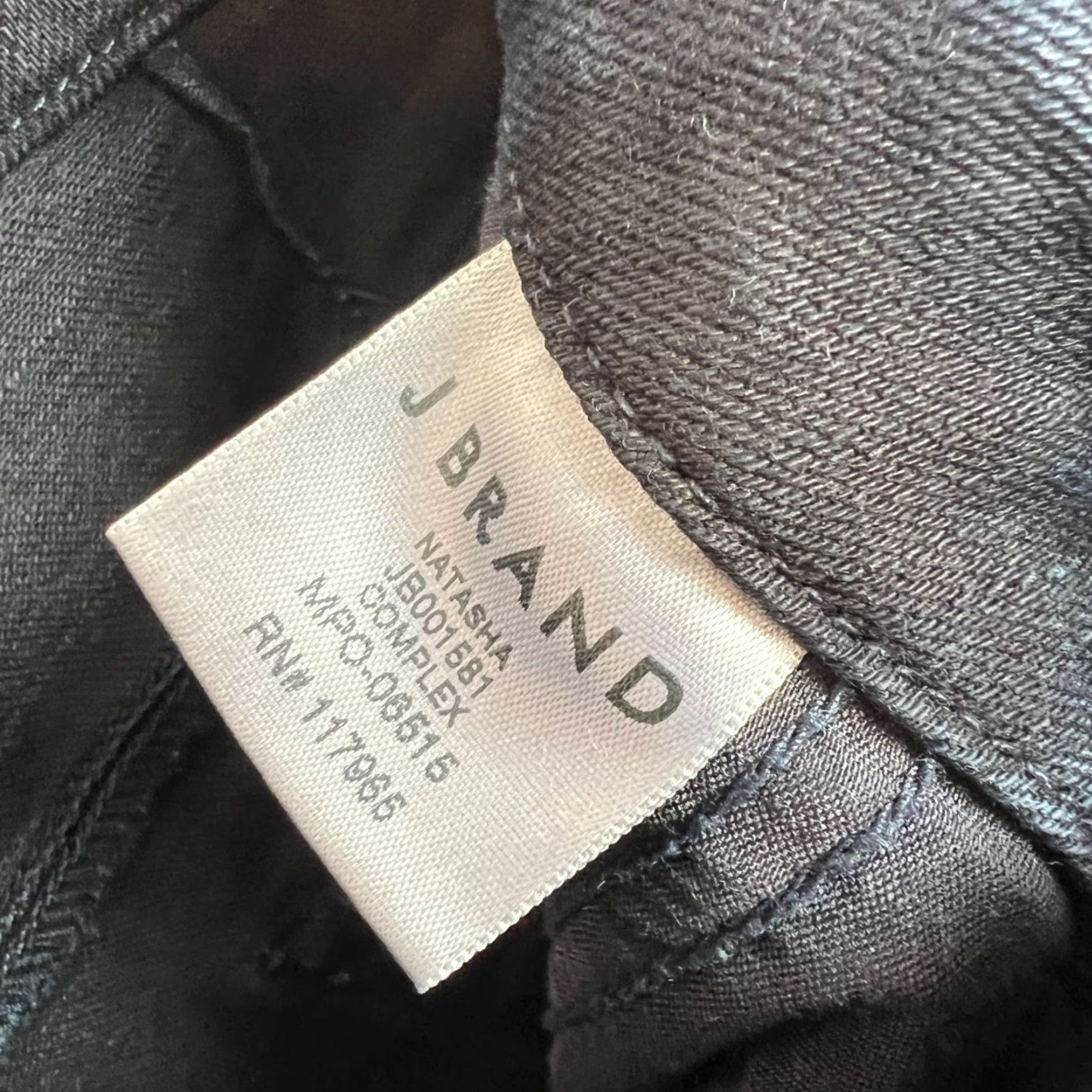J Brand J Brand Jeans Skinny 27 Blue Natasha Sky High High Rise 5-Pocket Denim Cotton Polyurethane Womens Vintage No N/A Size 27" / US 4 / IT 40 - 4 Thumbnail