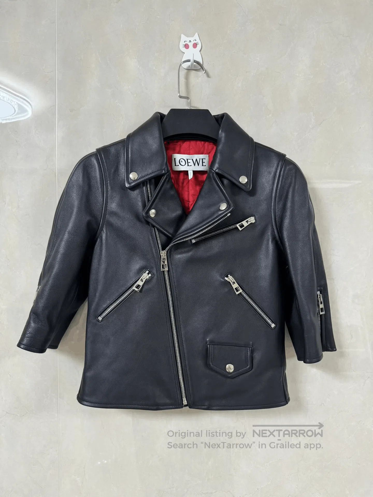 Loewe Loewe Women's Leather Jacket. Size XS / US 0-2 / IT 36-38 - 1 Thumbnail