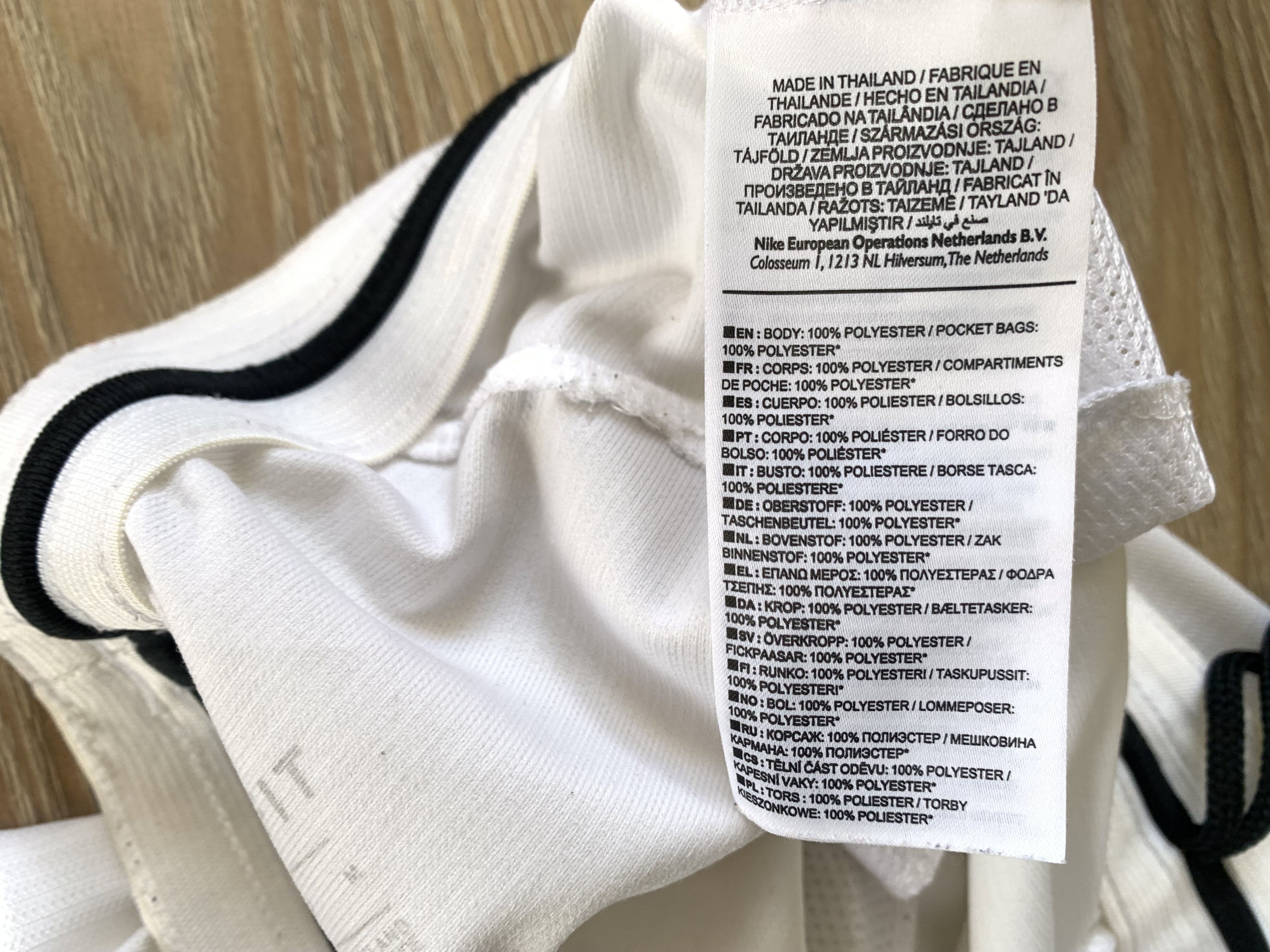 Nike Nike HBR Large Swoosh Logo Basketball Training White Shorts Size US 32 / EU 48 - 8 Thumbnail
