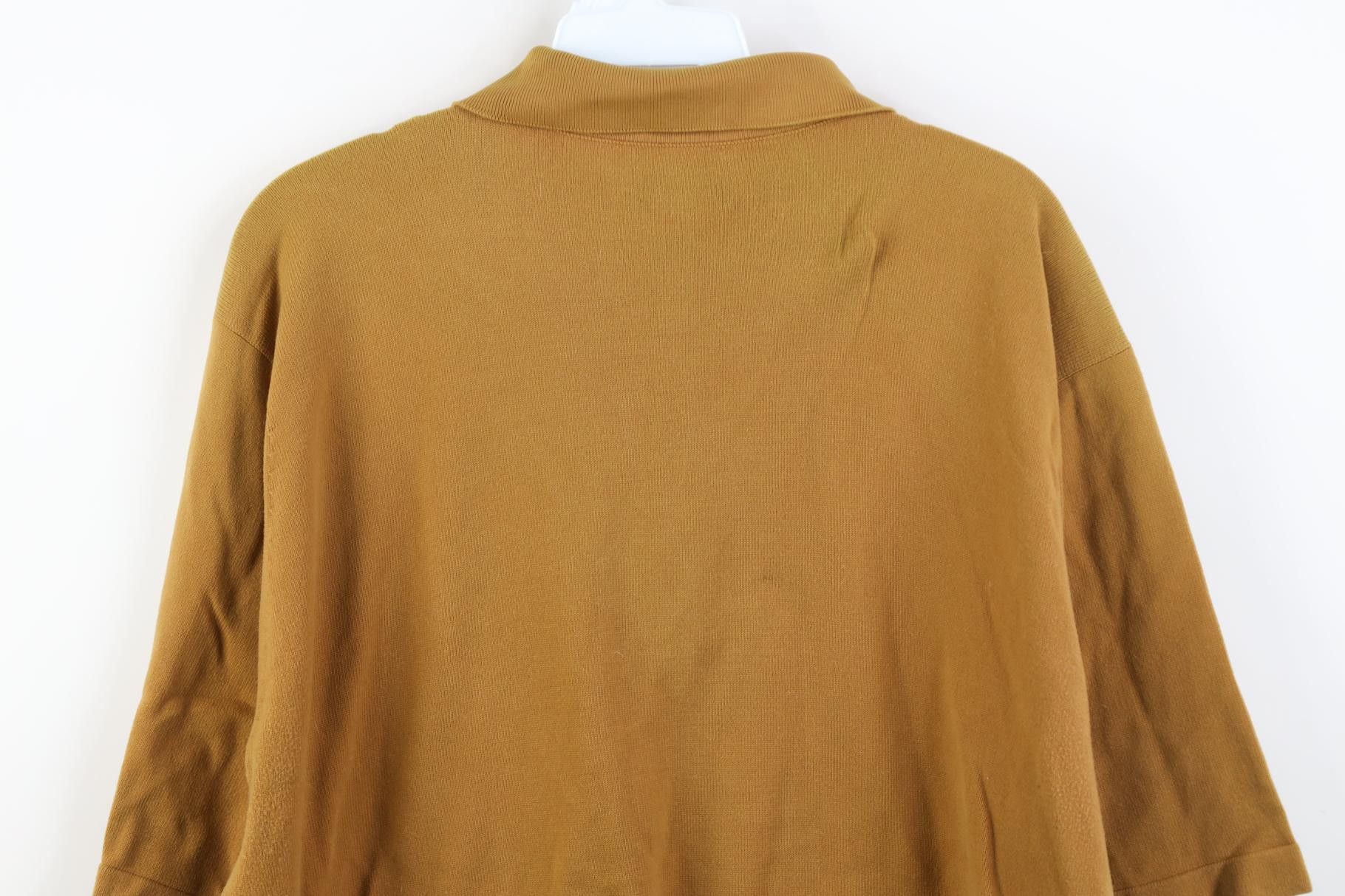 Vintage Vintage 50s 60s Rockabilly Knit Pullover Polo Shirt USA Size US XL / EU 56 / 4 - 13 Thumbnail