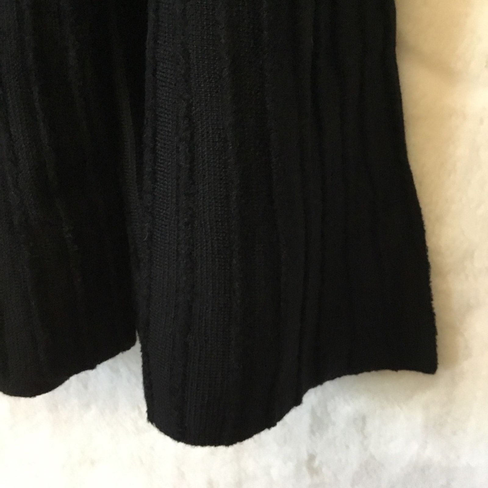 Cos COS Black Wool Texture Stripe Sweater Size S / US 4 / IT 40 - 10 Thumbnail