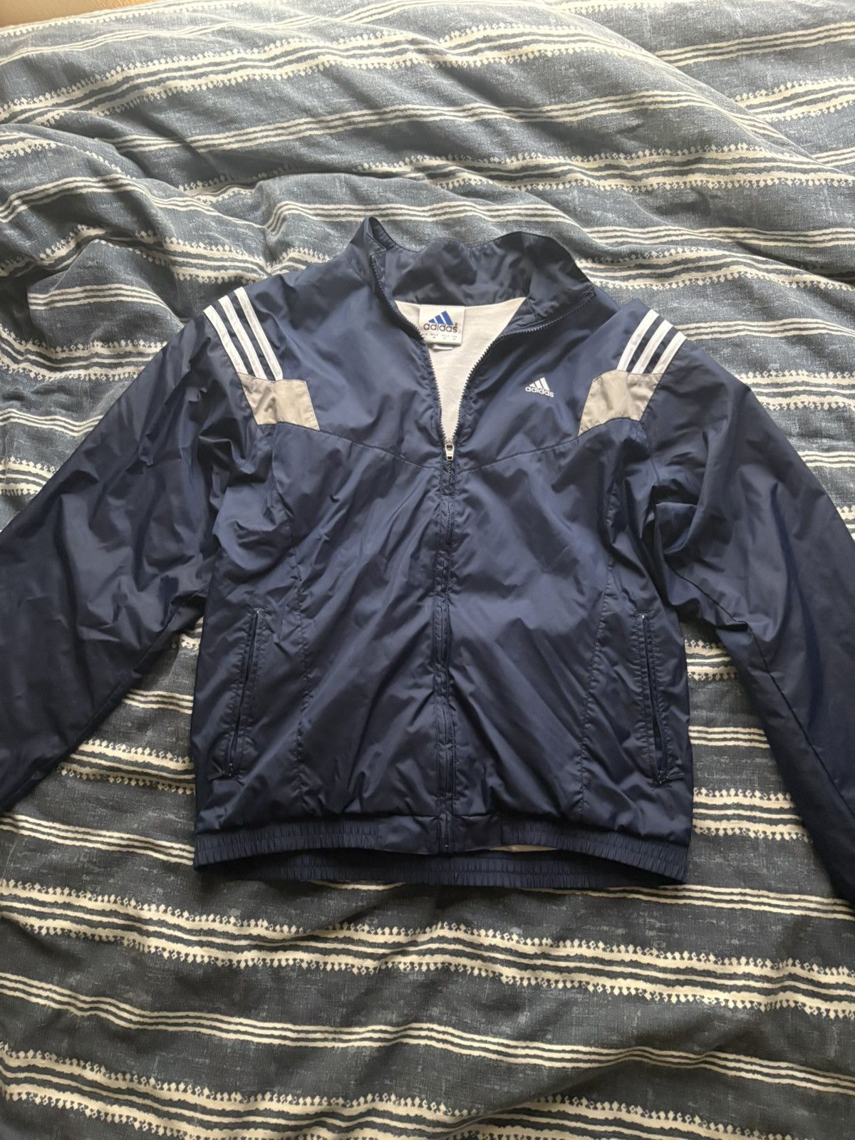Adidas vintage 80’s/90’s Adidas tracksuit FULL SET look at all pics Size US M / EU 48-50 / 2 - 1 Thumbnail