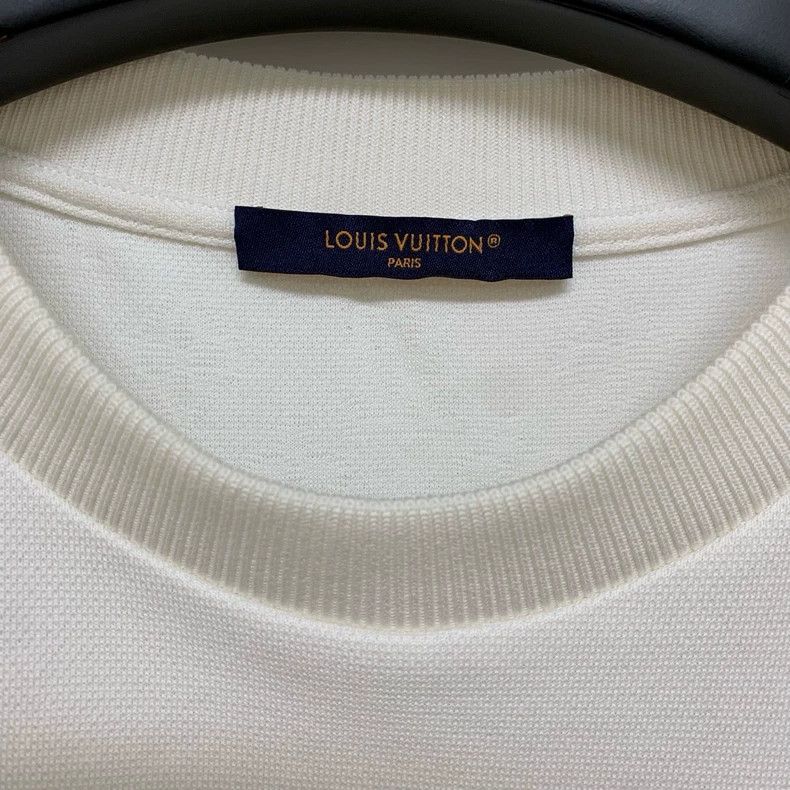 Louis Vuitton Louis Vuitton Dark-striped short sleeves Size US L / EU 52-54 / 3 - 3 Thumbnail