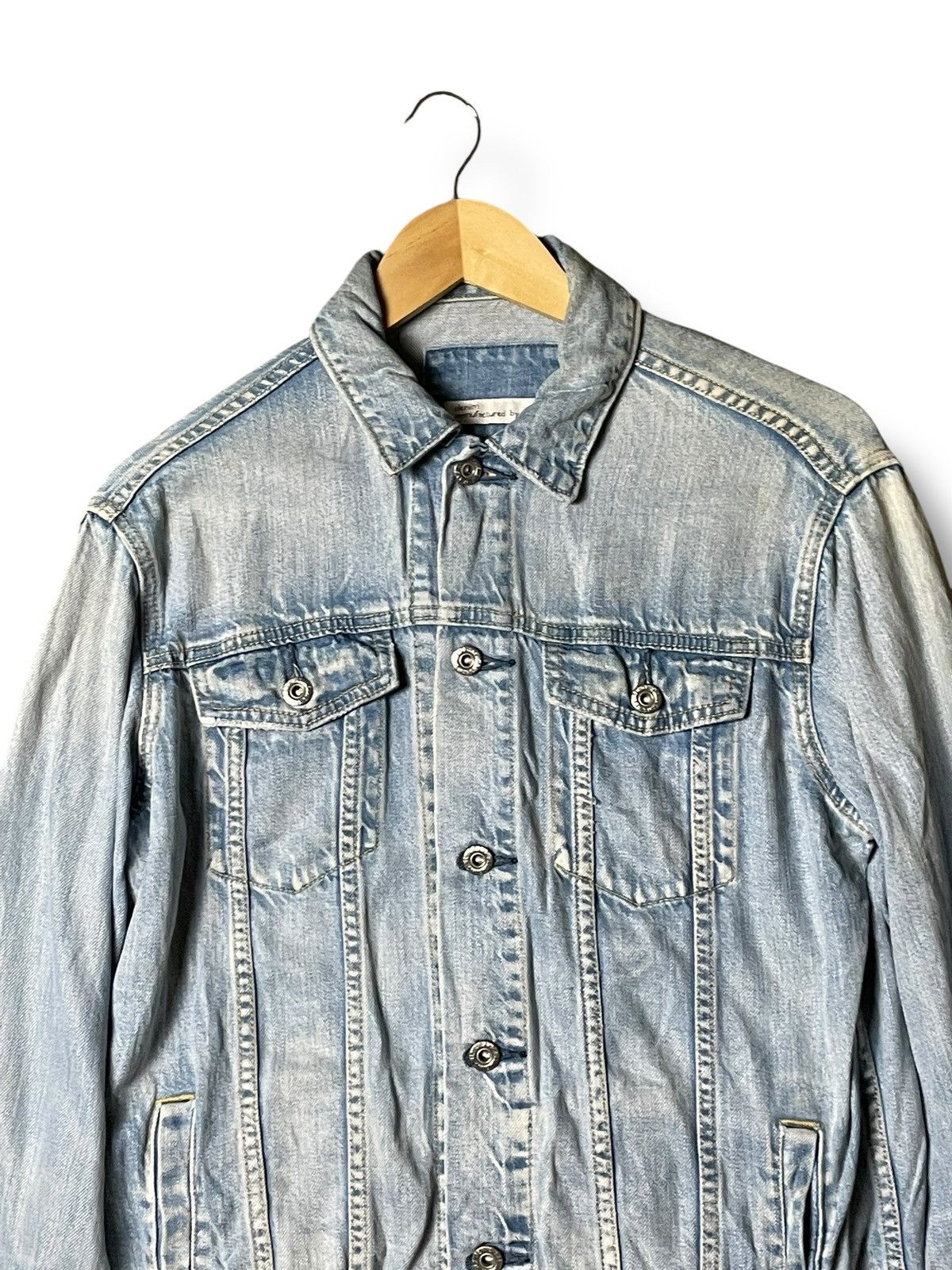 Japanese Brand SLY Denim Jacket Men’s (28) Size US S / EU 44-46 / 1 - 3 Thumbnail