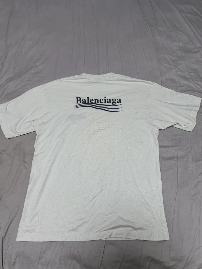 Balenciaga Balenciaga Political Campaign Large Fit Logo Embroidered S Size US S / EU 44-46 / 1 - 2 Thumbnail