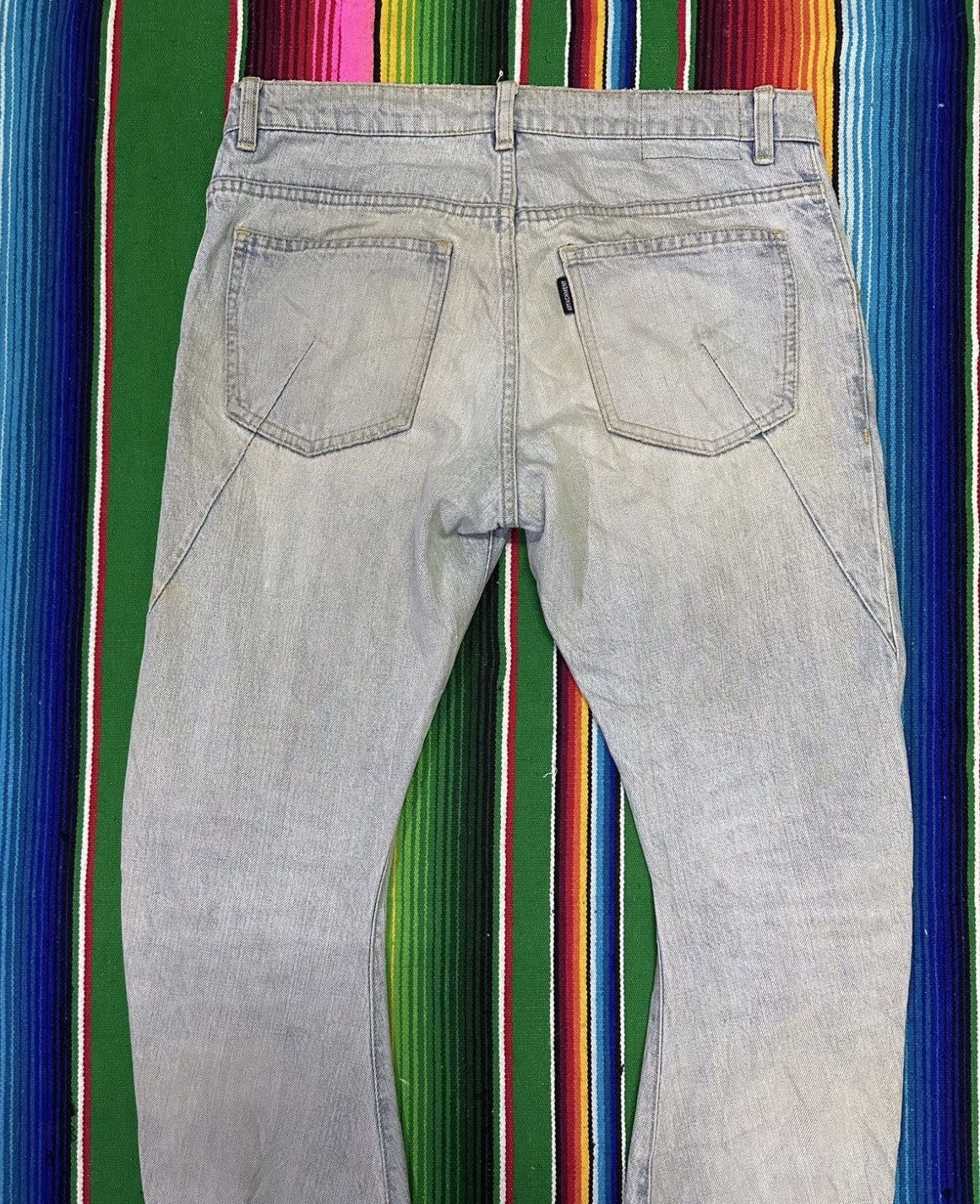 Attachment Distress Denim Attachment Curlve Legs. Size US 32 / EU 48 - 5 Thumbnail