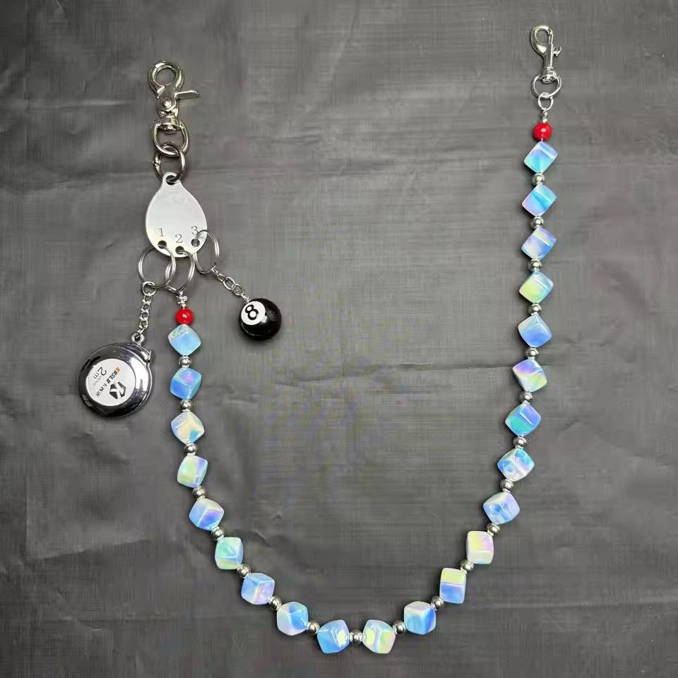 Jewelry Punk Style Jeans Trouser Wallet Chain Size ONE SIZE - 2 Thumbnail