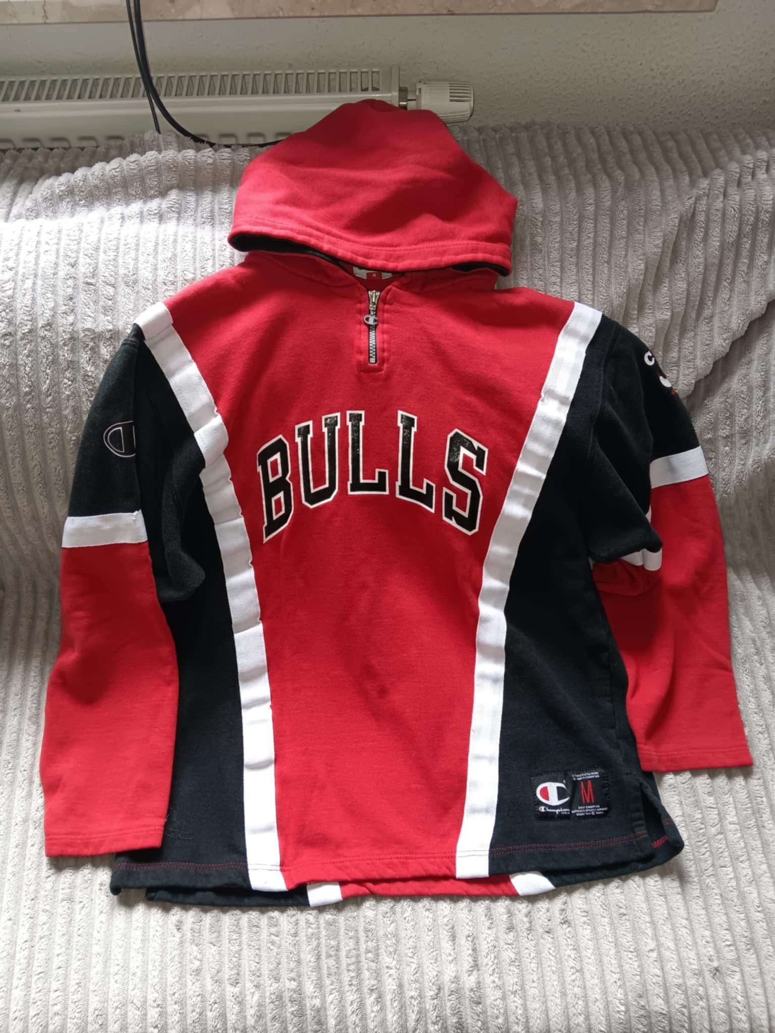 Champion × NBA × Vintage vintage champion x chicago bulls hoodie Size US M / EU 48-50 / 2 - 2 Thumbnail