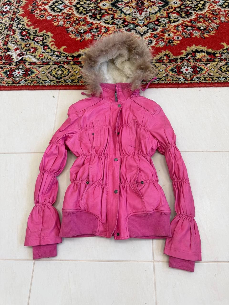 Japanese Brand Avant-Garde Hysteric Glamour Style Retro Fur Vintage Jacket Size S / US 4 / IT 40 - 1 Thumbnail