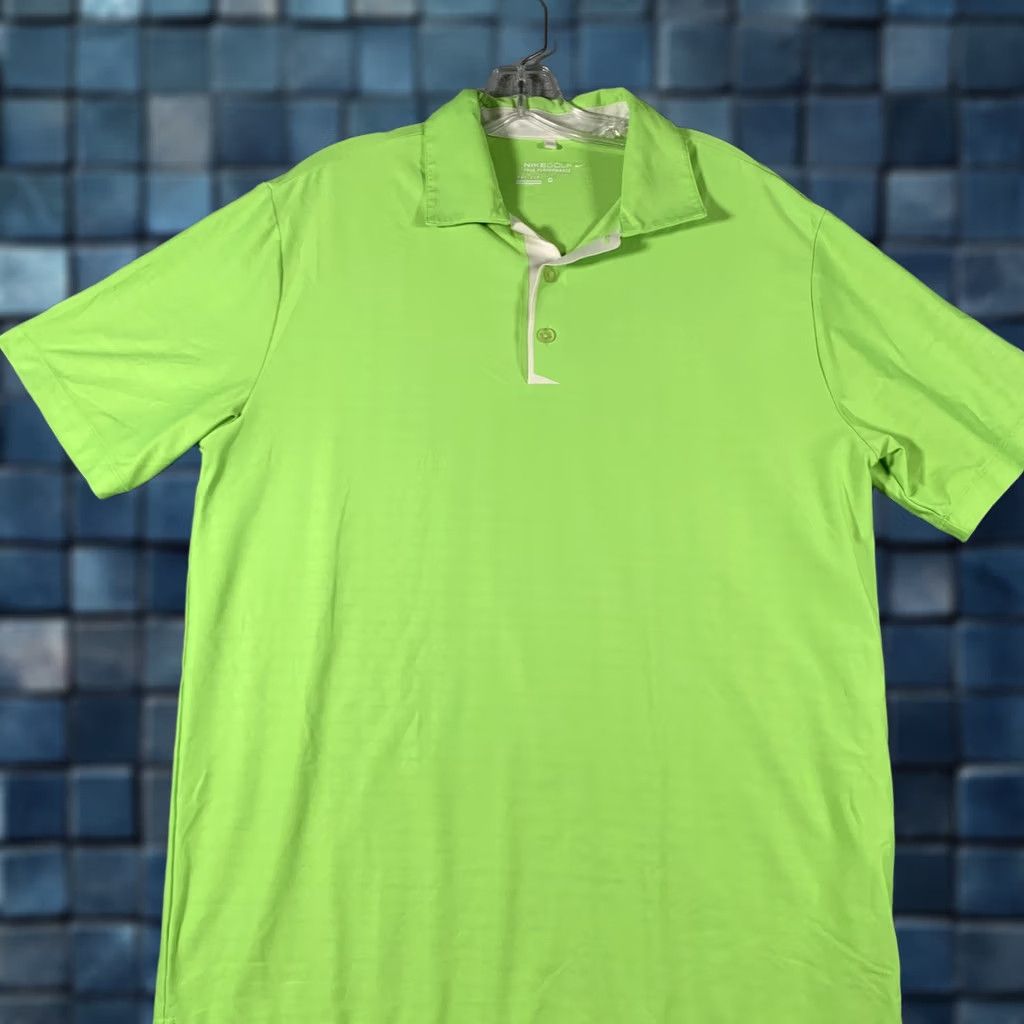 Nike Nike Golf Polo Shirt Mens Medium Green Dri-FIT Tour Performance Golf Stretch Size US M / EU 48-50 / 2 - 1 Thumbnail