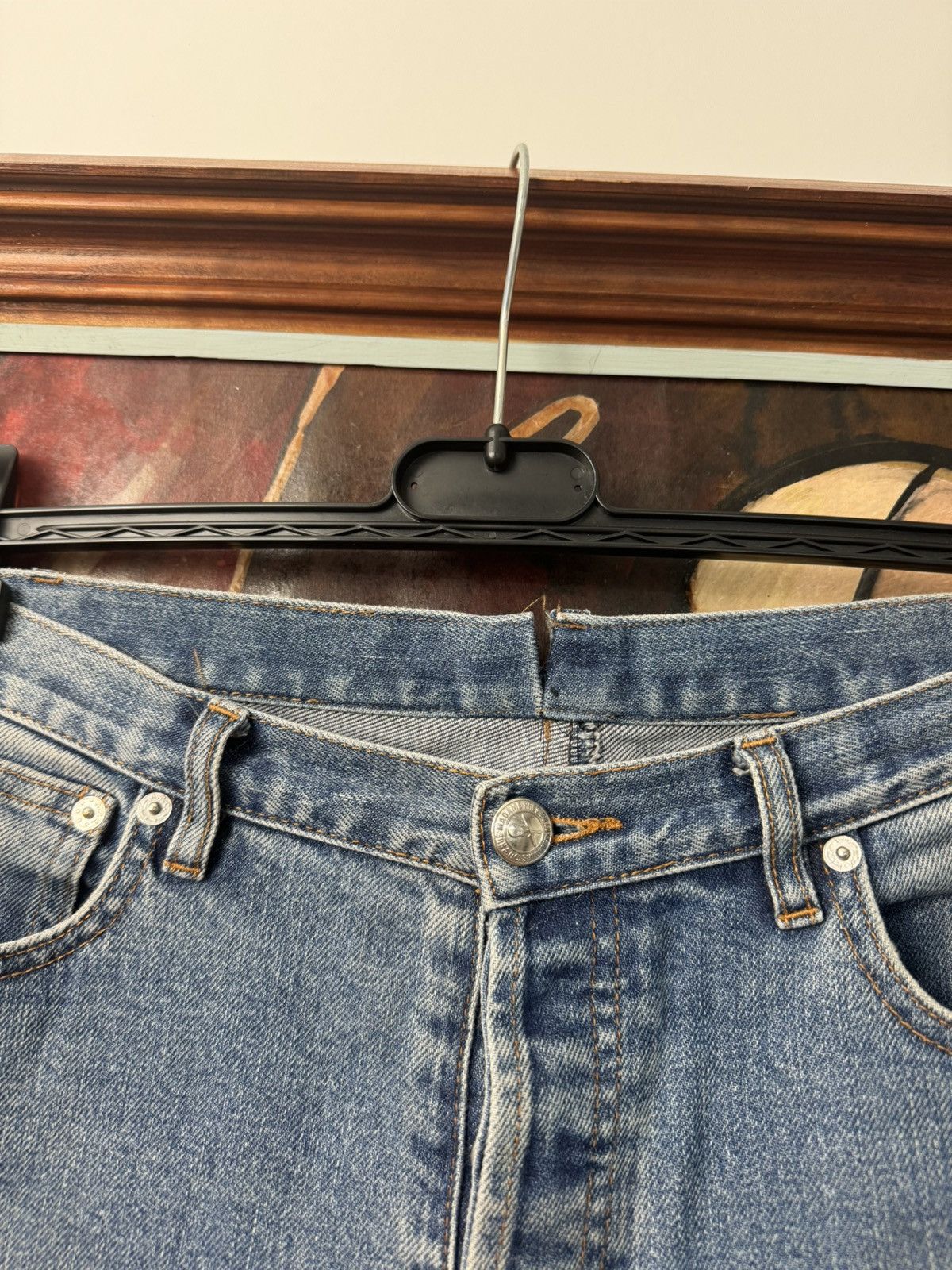 A.P.C. APC Skinny Fit Denim Jeans High Quality Blue Rare Casual Size US 33 - 3 Thumbnail