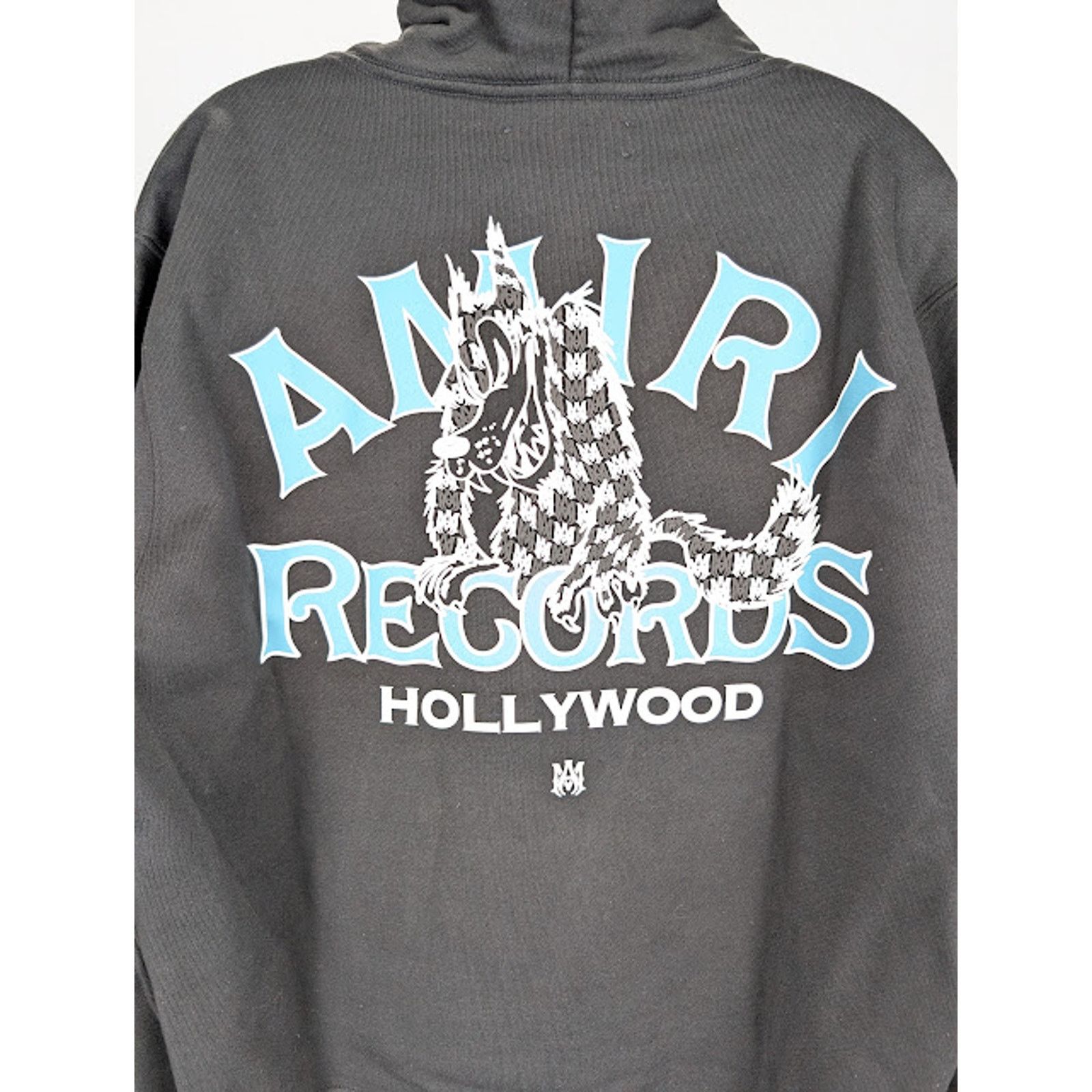 Amiri o1rshd1 Records Wolf Hoodie in Black Size US XXL / EU 58 / 5 - 16 Thumbnail