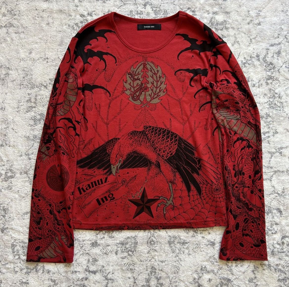 Yasuyuki Ishii Yasuyuki ishii Tattoo top | Grailed