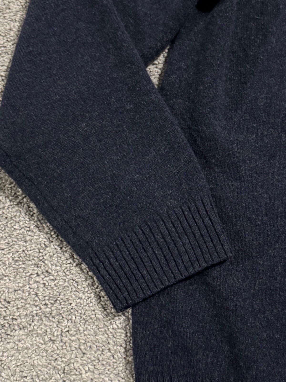 Brooks Brothers Brooks Brothers 100% Lambswool V Neck Sweater Navy XXL Size US XXL / EU 58 / 5 - 4 Thumbnail