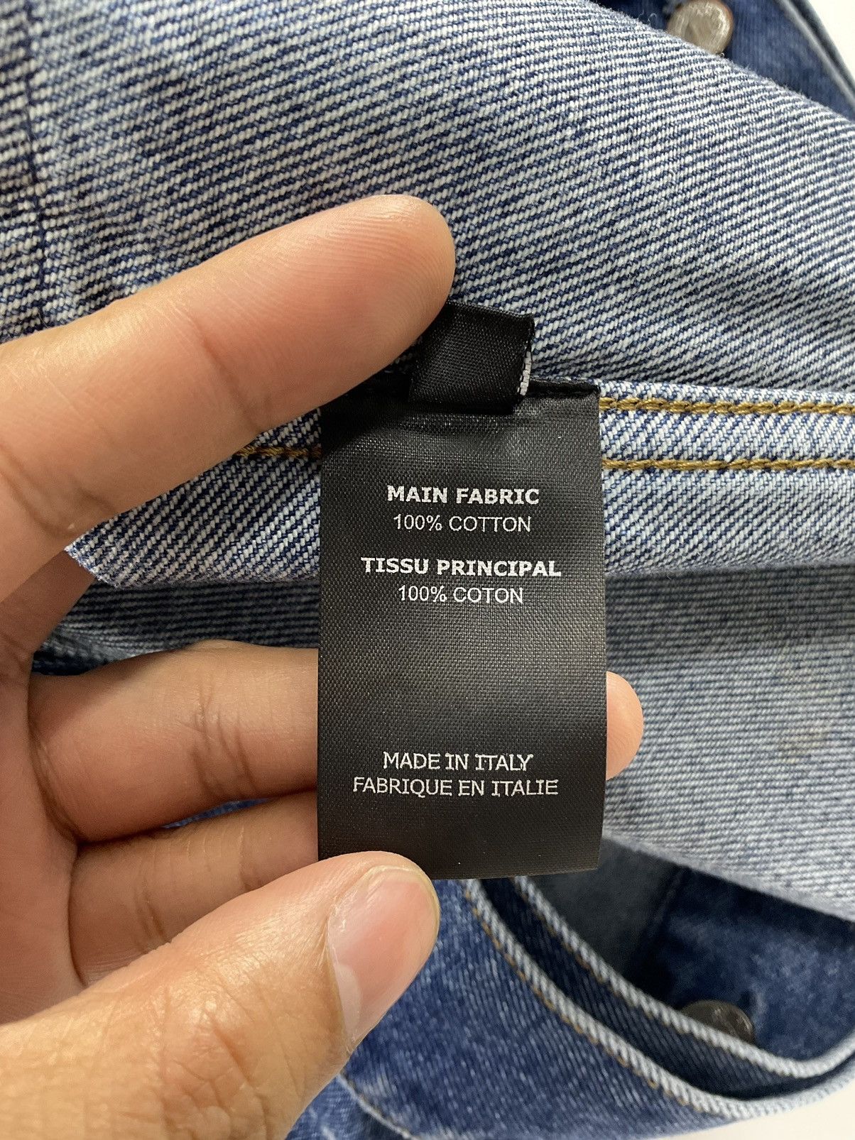 Vetements Vetements F/W'19 Error-Print Denim Jacket Size US M / EU 48-50 / 2 - 15 Thumbnail