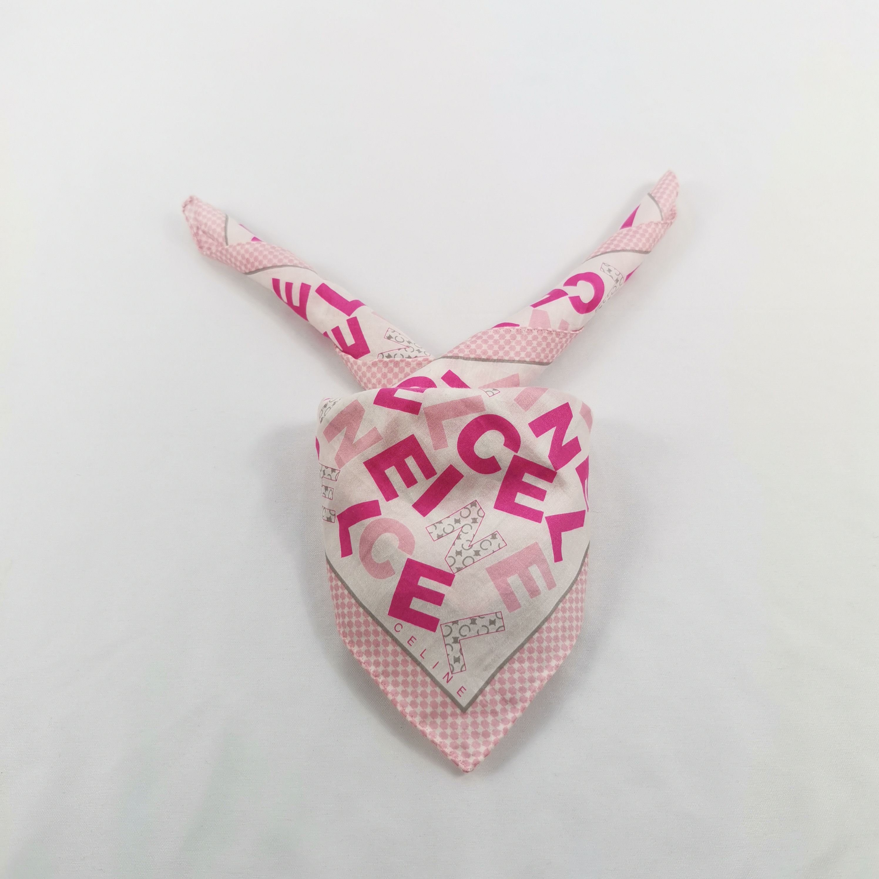 Celine Vintage Celine Handkerchief Bandana Pocket Square Size ONE SIZE - 1 Thumbnail