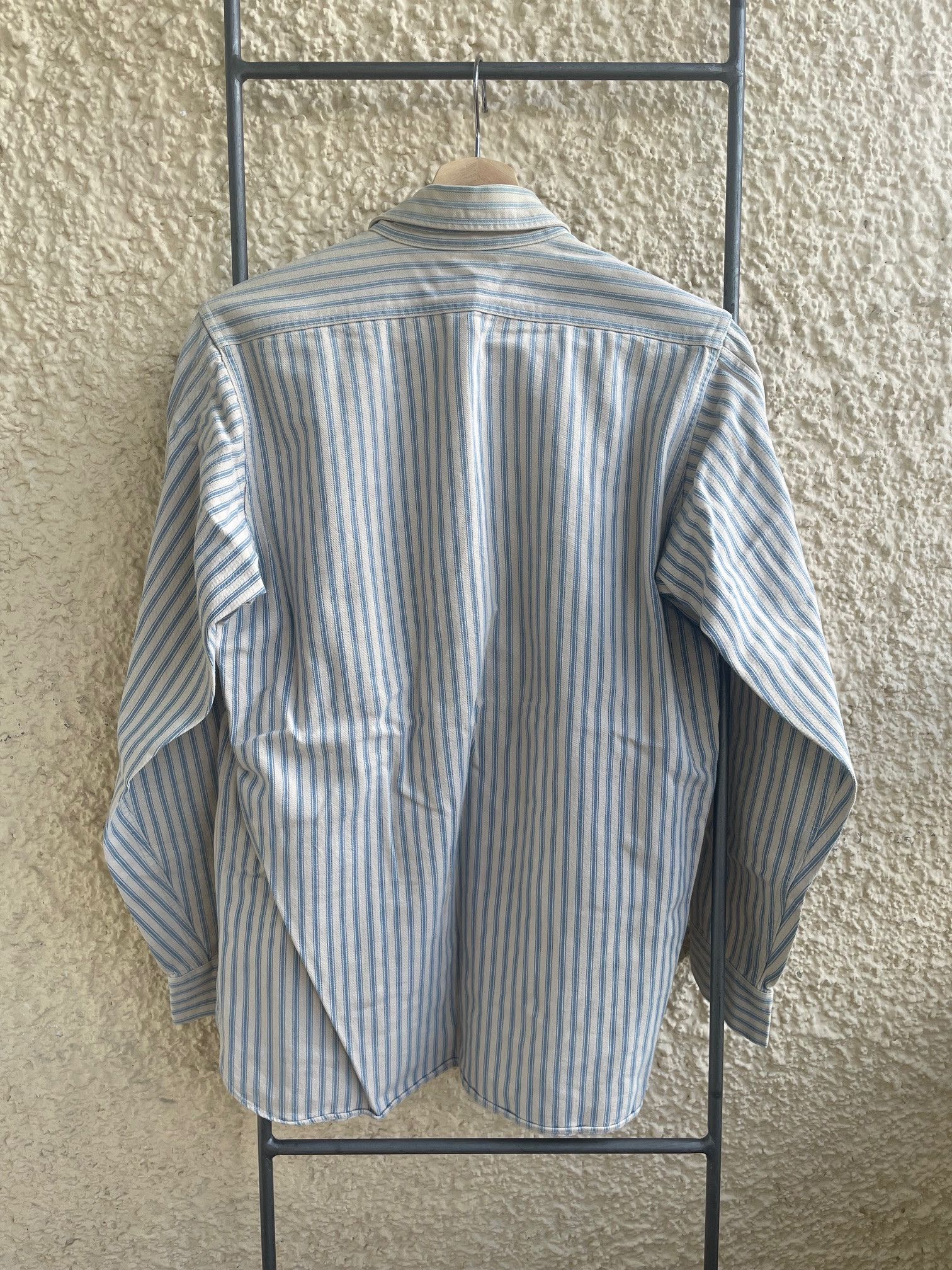 Warehouse Warehouse Duck Digger stripe pullover work shirt Size US S / EU 44-46 / 1 - 2 Thumbnail