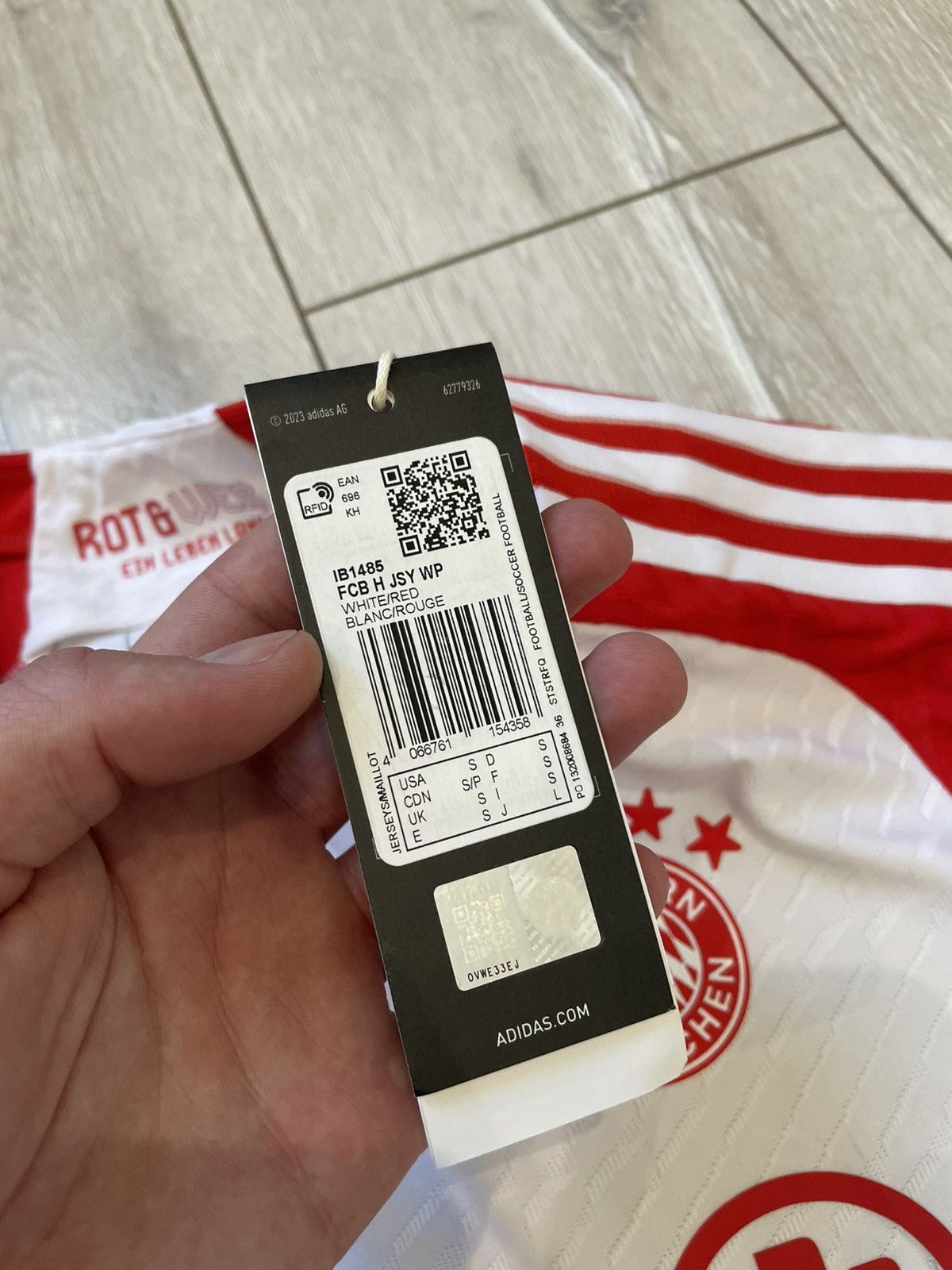 Adidas Adidas Bayern Munich 23/24 Player Version Womans Home Jersey Size S / US 4 / IT 40 - 6 Thumbnail