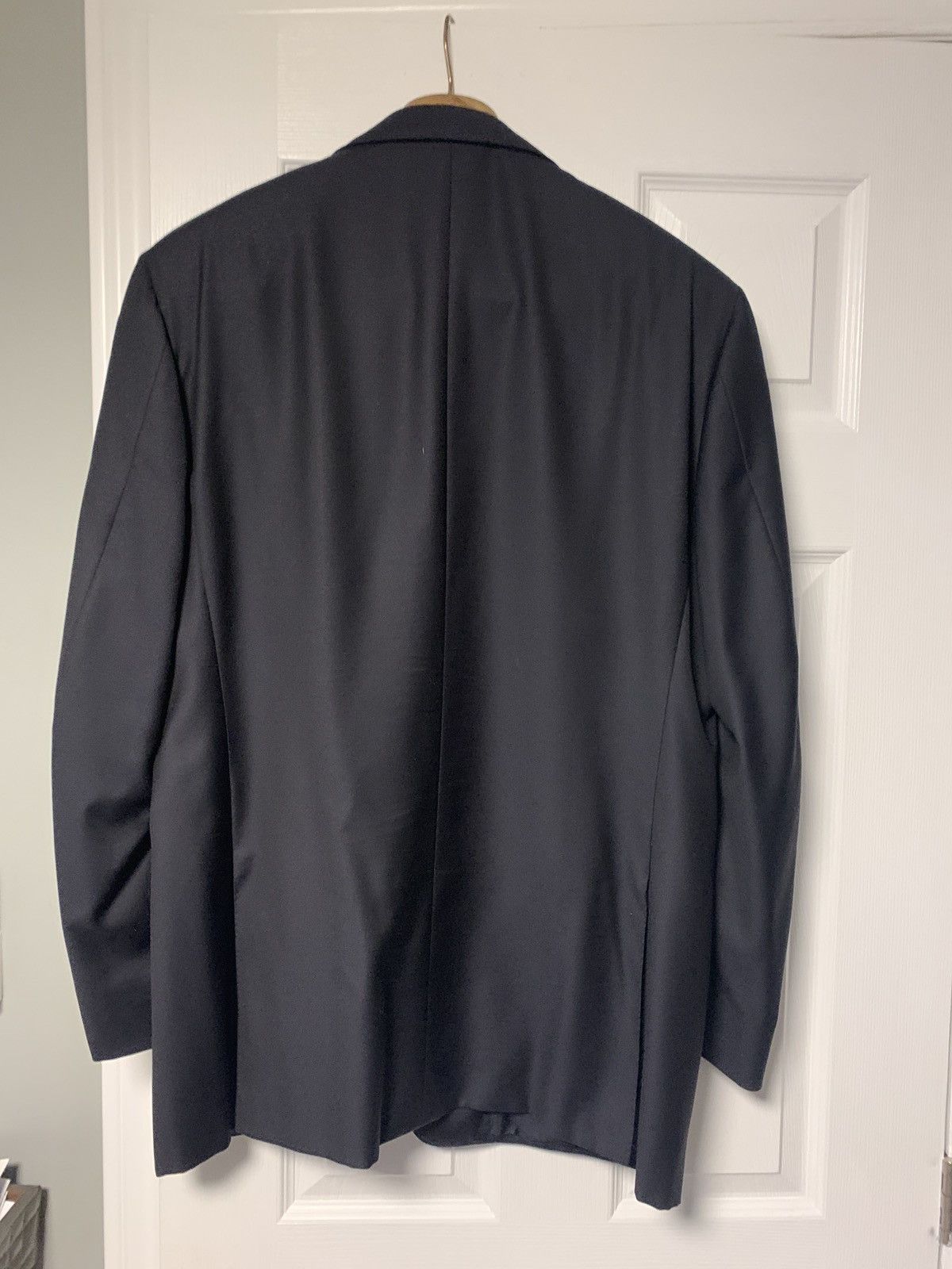Canali Navy Canali Blazer Size 44R - 4 Thumbnail