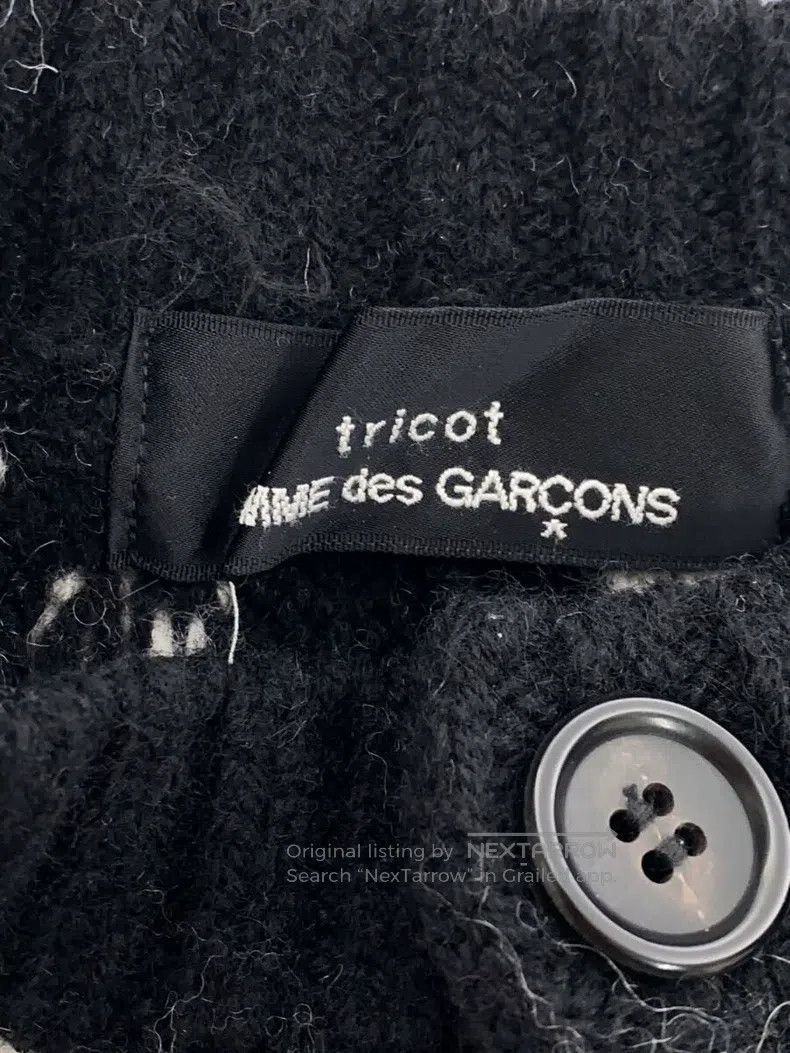 Comme des Garcons Comme Des Garcons Houndstooth knit cardigan Size XS / US 0-2 / IT 36-38 - 3 Thumbnail
