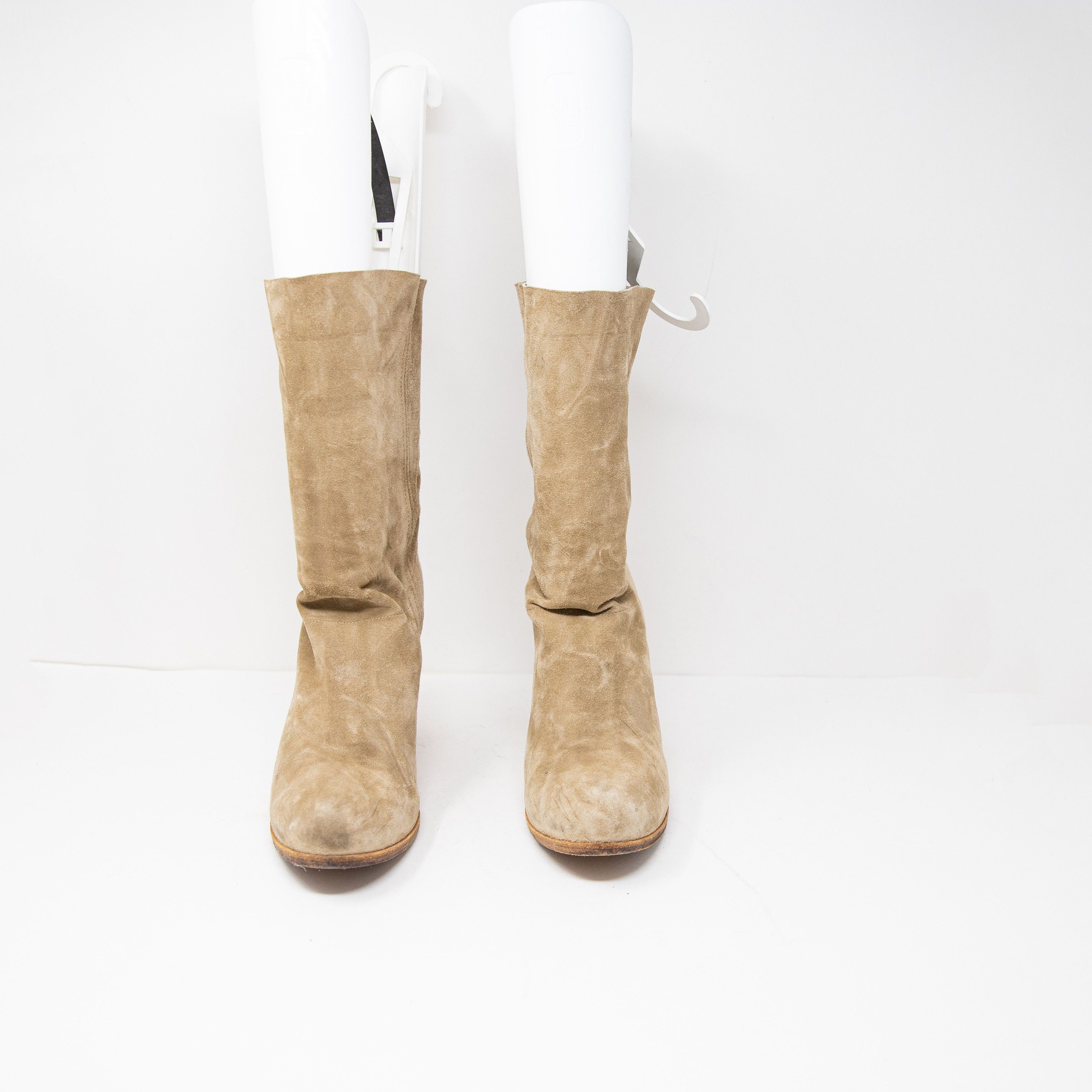 Sartore Sartore Made In Italy Women's Genuine Suede Size US 11 / IT 41 - 2 Thumbnail