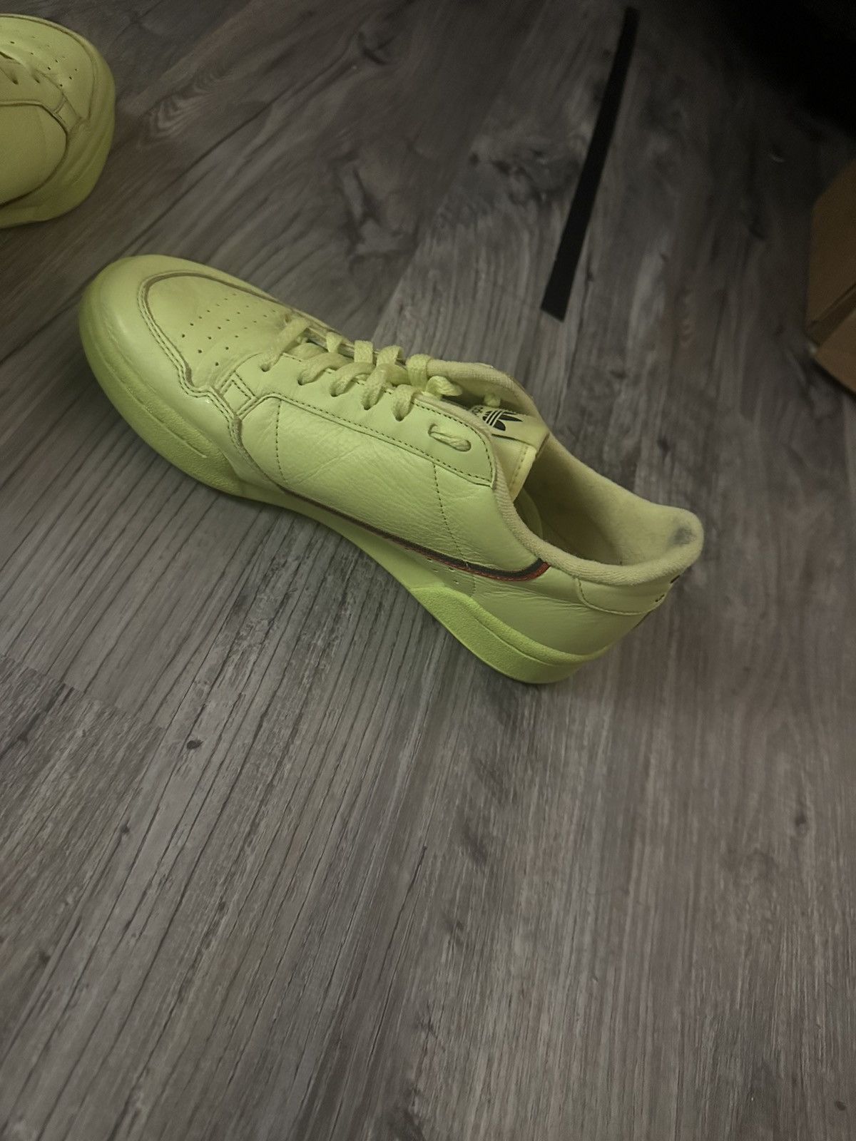 Adidas Adidas Continental 80 Frozen /Lime Green Size US 8 / EU 41 - 3 Thumbnail