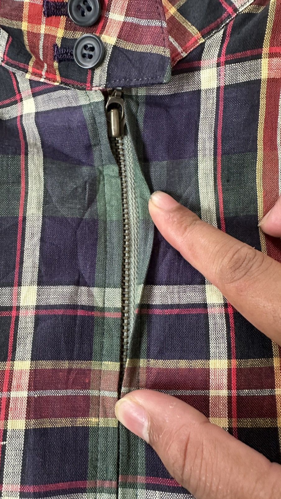 DAKS VINTAGE DAKS ENGLAND CHECKERED BOMBER JACKET Size US M / EU 48-50 / 2 - 3 Thumbnail