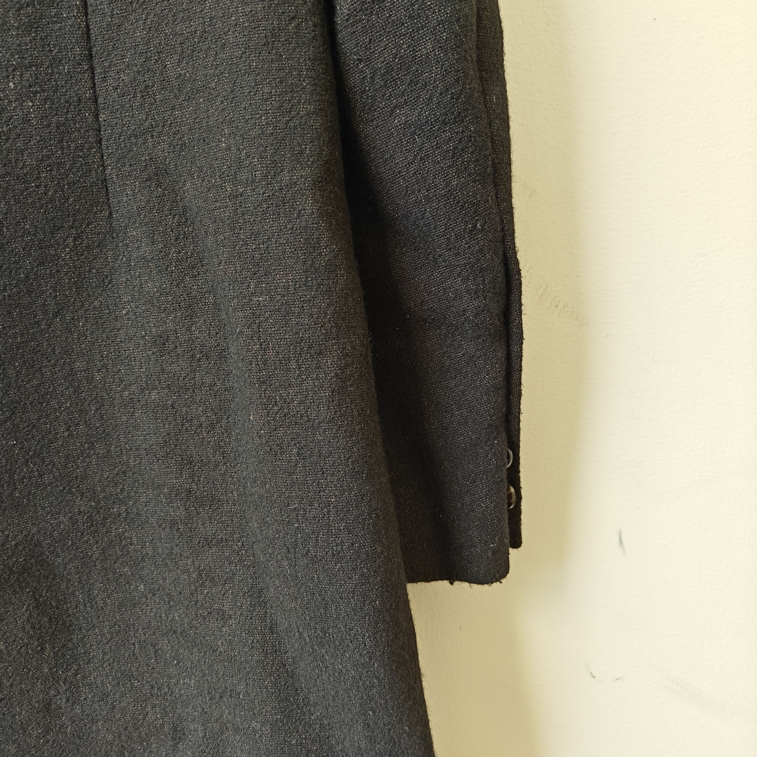 Rick Owens Black wool blend Sisyphus FW18 overcoat double Breasted Size US S / EU 44-46 / 1 - 16 Thumbnail
