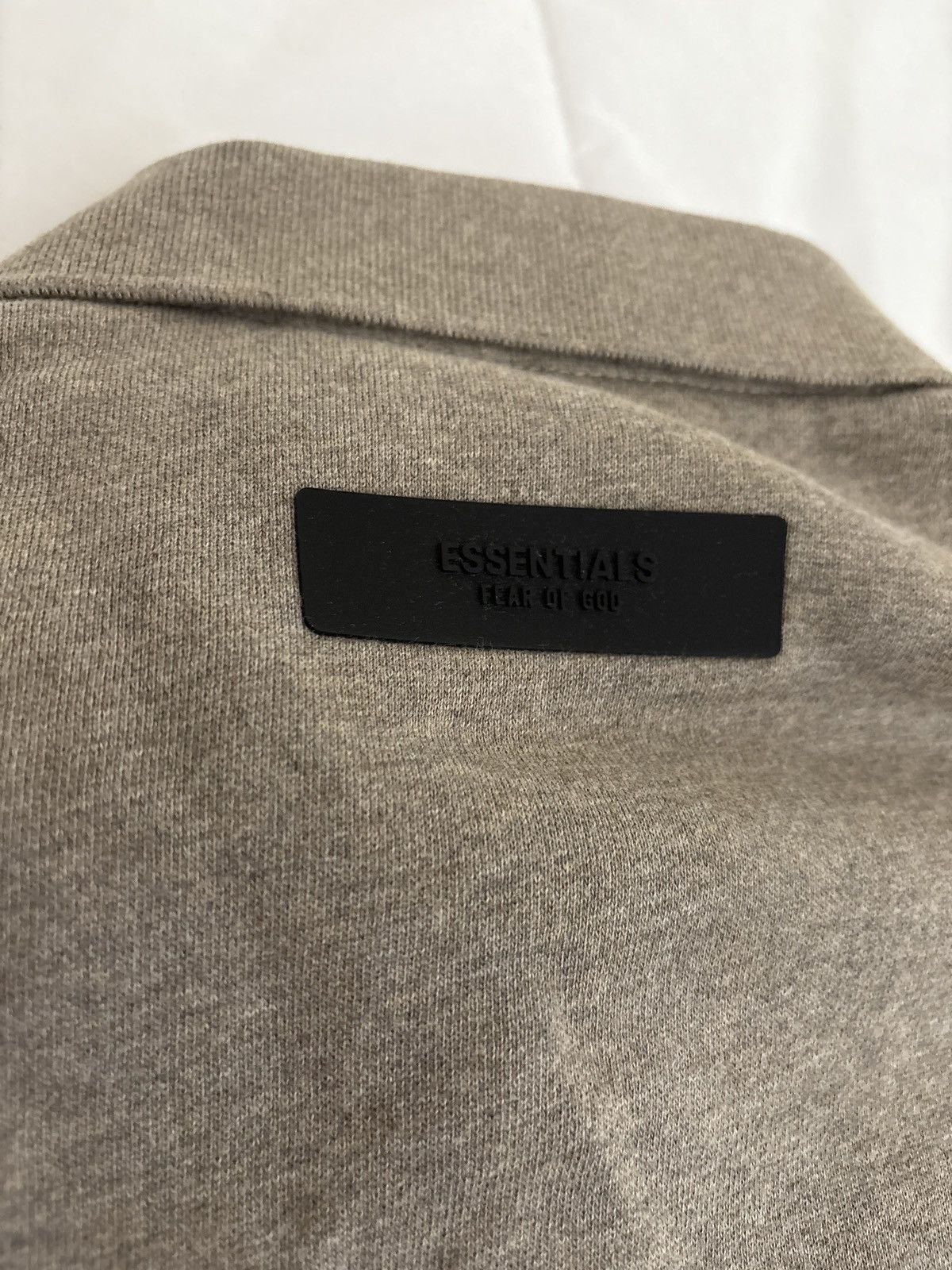 Essentials Essentials Heather Grey 3/4 Polo Size US M / EU 48-50 / 2 - 6 Thumbnail