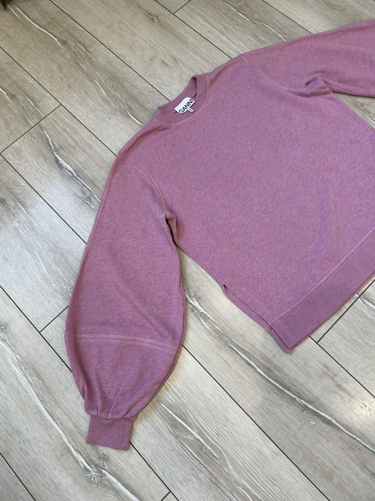 Ganni Ganni Women's Isoli Sweatshirt - Moonlight Mauve Size S / US 4 / IT 40 - 5 Thumbnail